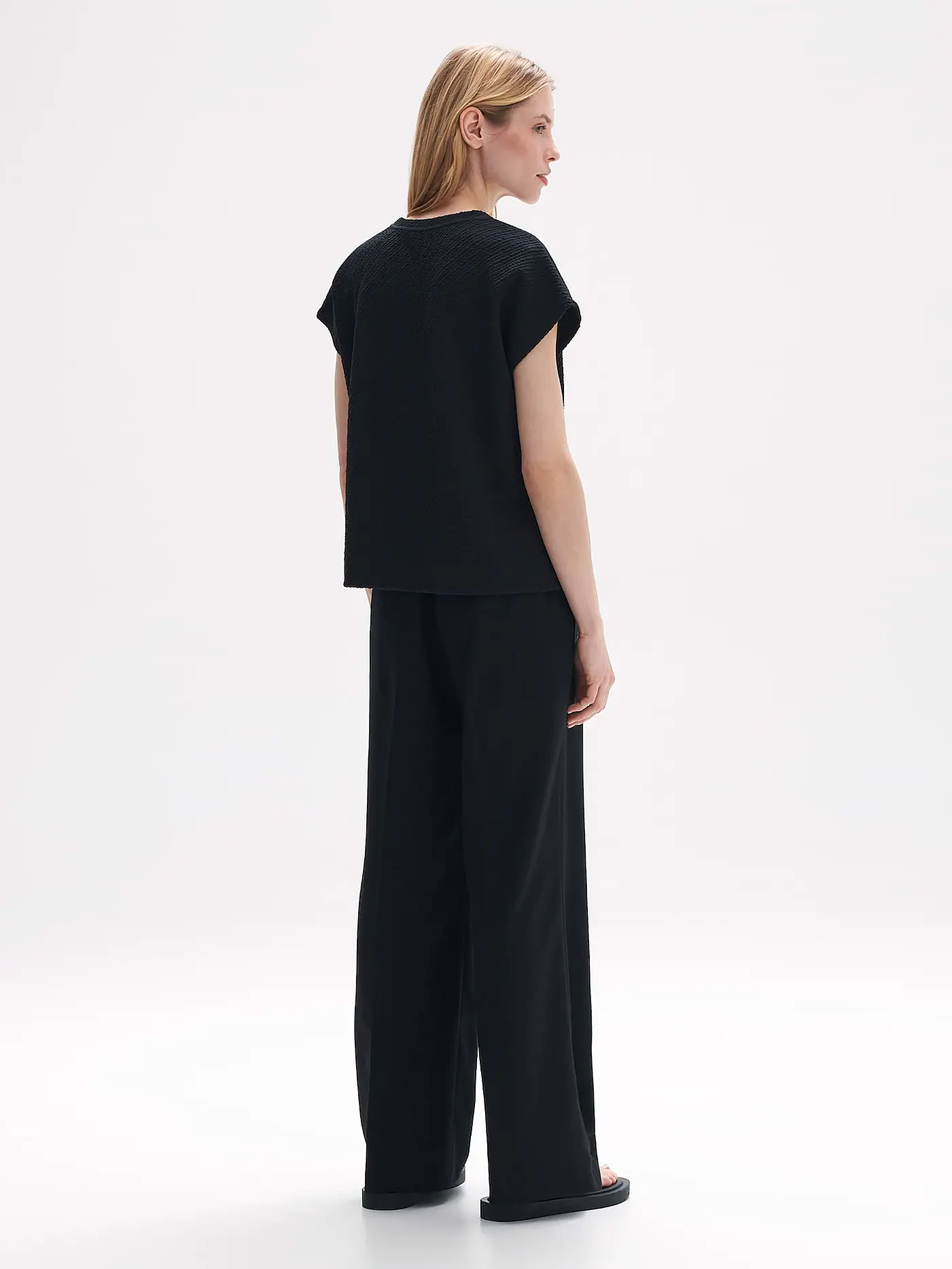 OPUS | T-Shirt GULARU | schwarz