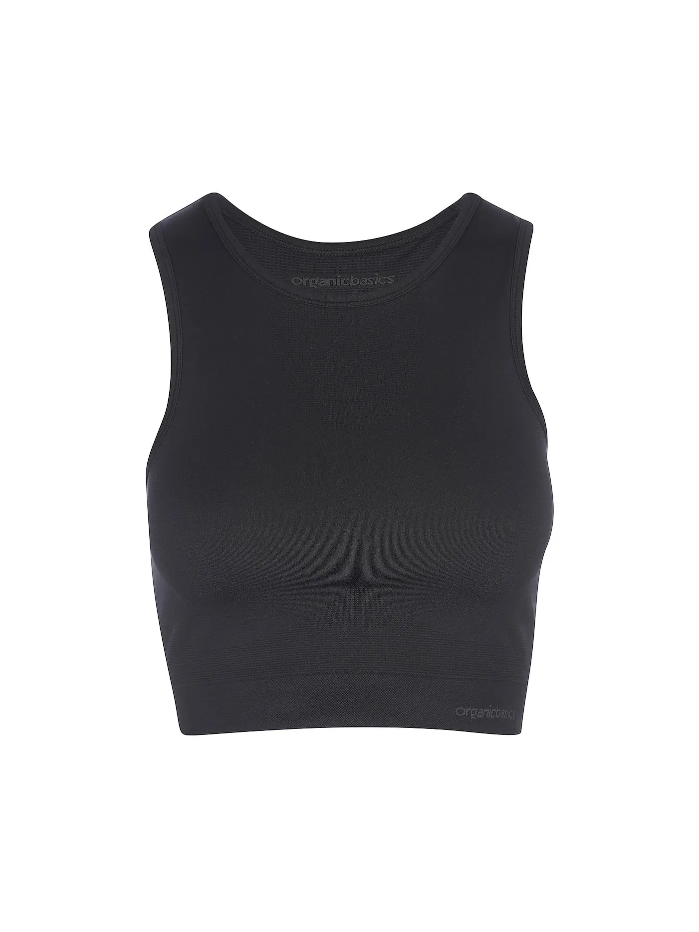 ORGANIC BASICS | Active Crop Top | schwarz