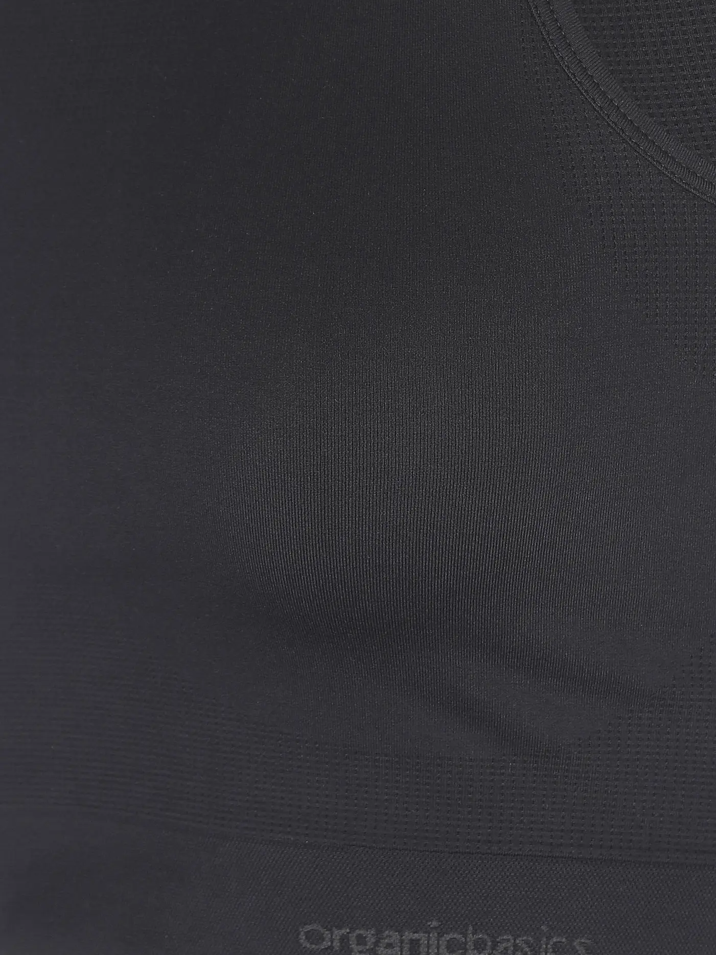 ORGANIC BASICS | Active Crop Top | schwarz