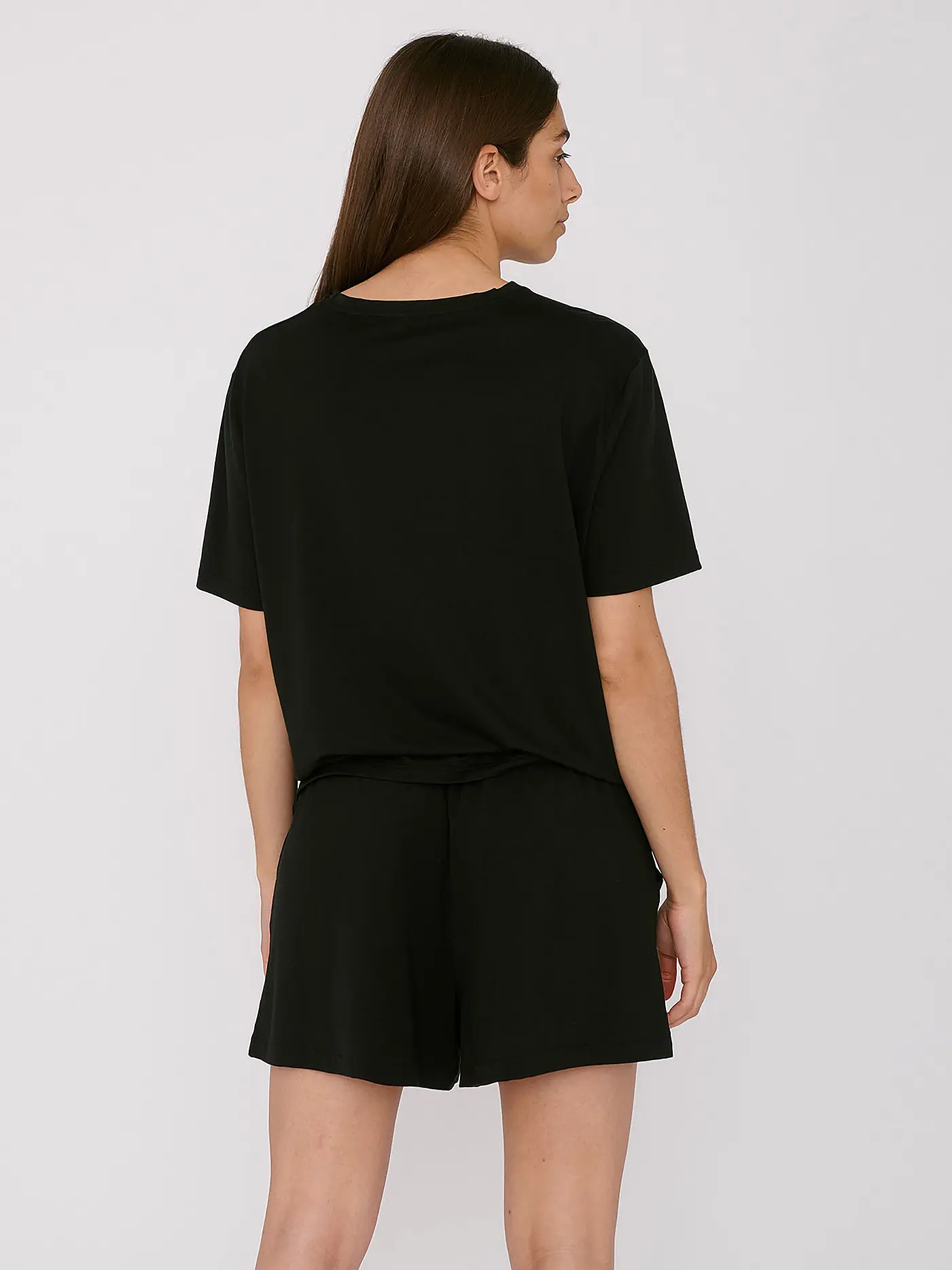 ORGANIC BASICS | Pyjamashorts | schwarz