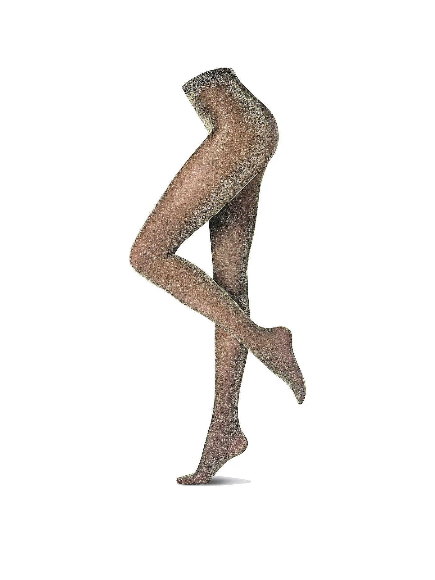 OROBLU | Modestrumpfhose "Diamo" (Black/Gold) | gold