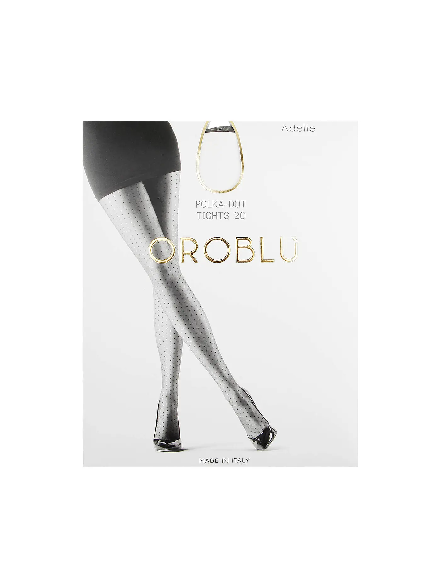 OROBLU | Strumpfhose 20 Den "Adelle" (black) | schwarz