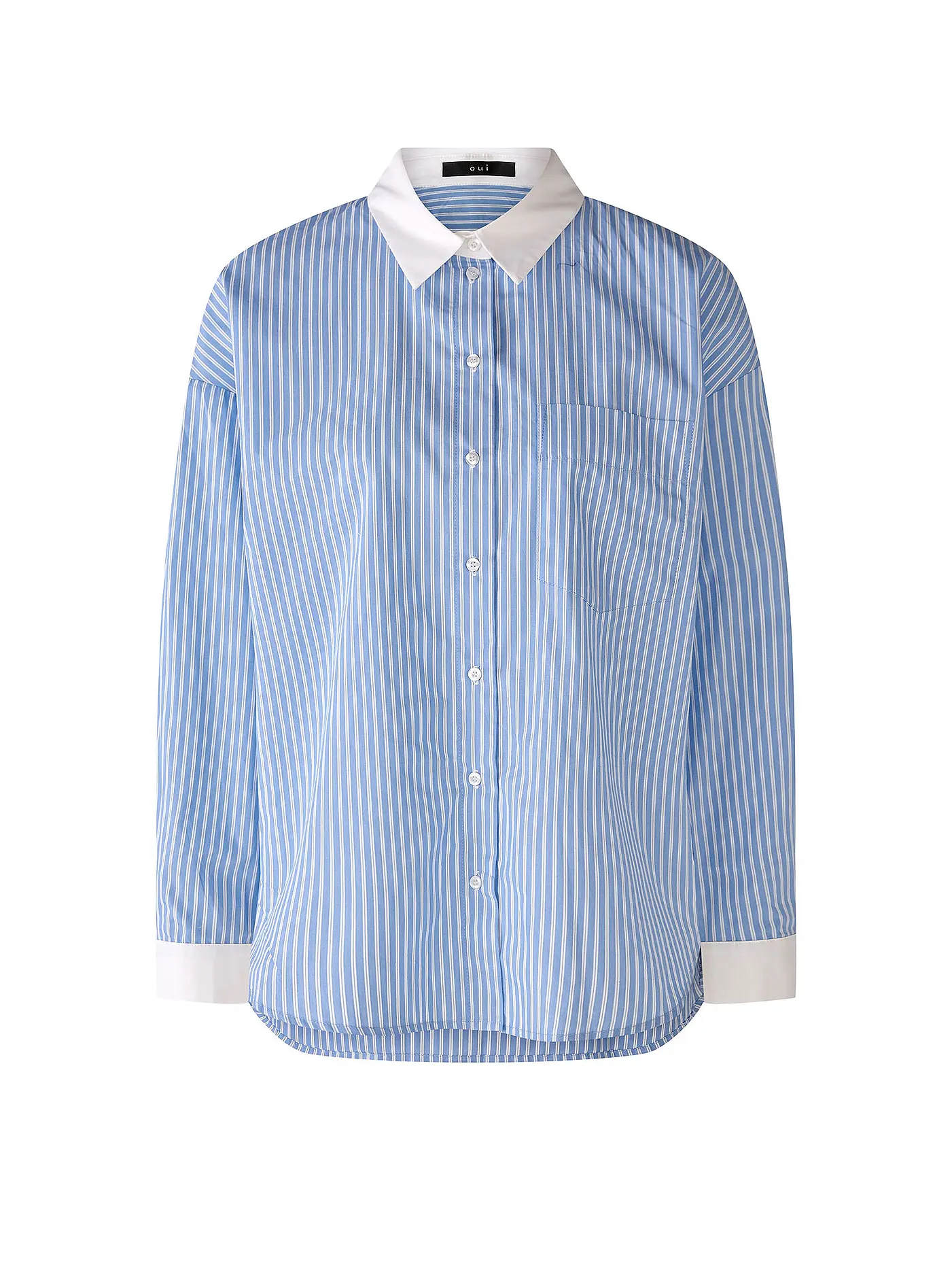 OUÍ | Hemdbluse | hellblau
