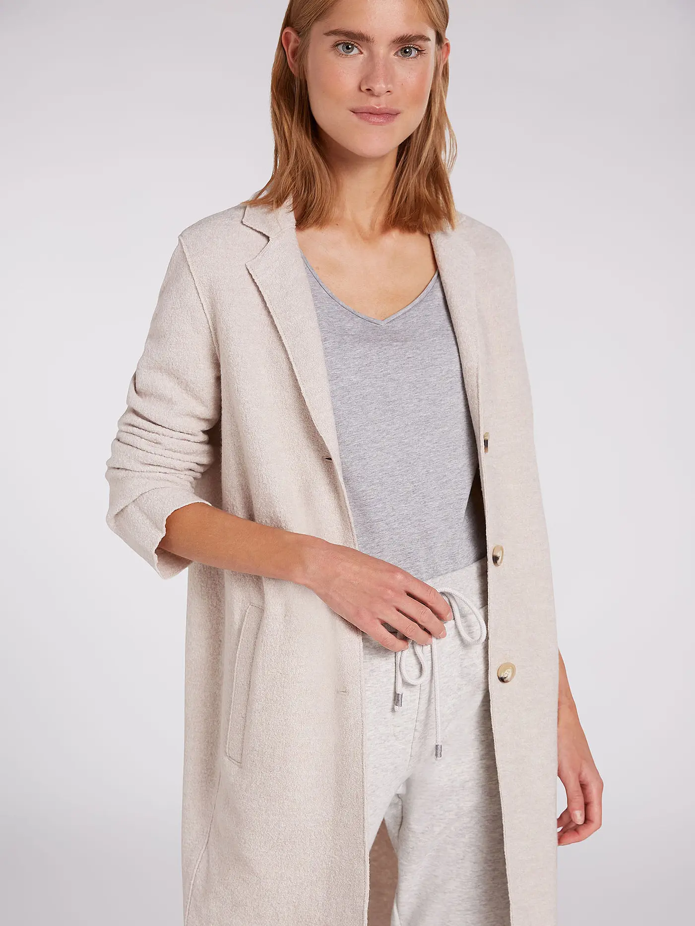 OUÍ | Mantel | beige