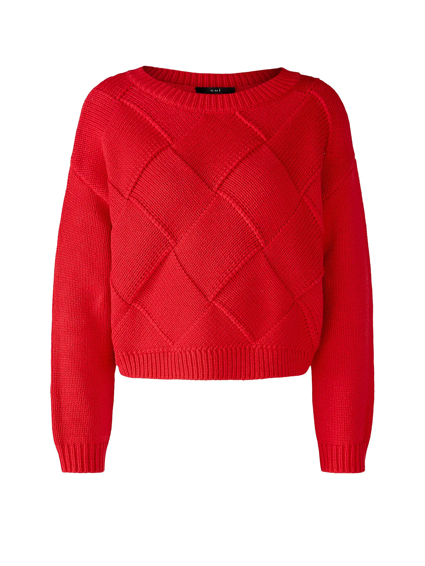 OUÍ | Pullover | rot