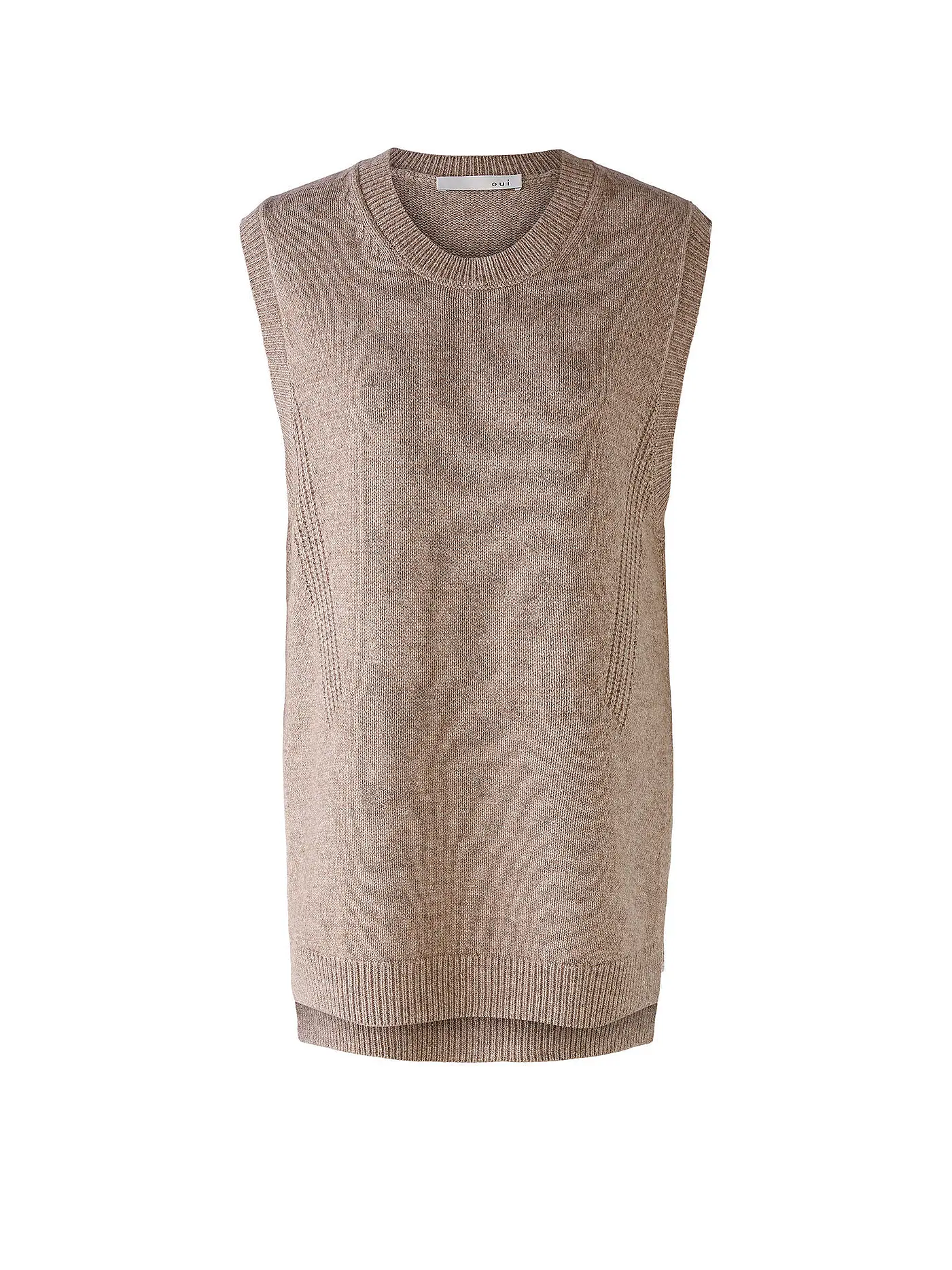 OUÍ | Pullunder | camel