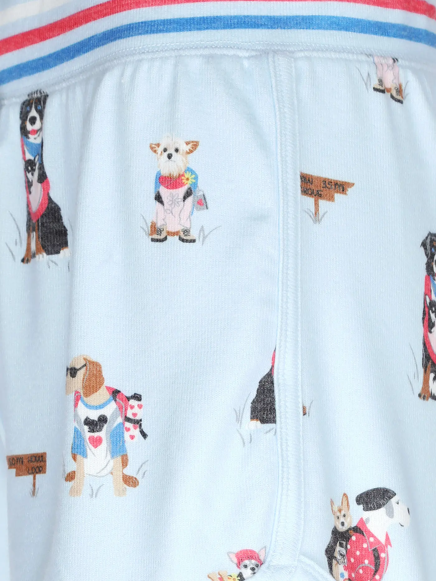 P.J.SALVAGE | Pyjamashorts | hellblau