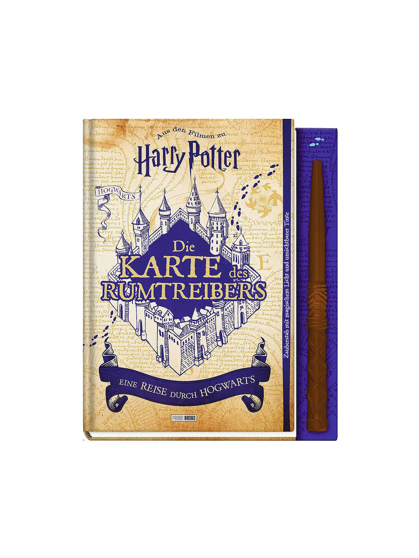 PANINI VERLAG | Buch - Die Karte des Rumtreibers - Eine Reise durch Hogwarts (Gebundene Ausgabe) | keine Farbe