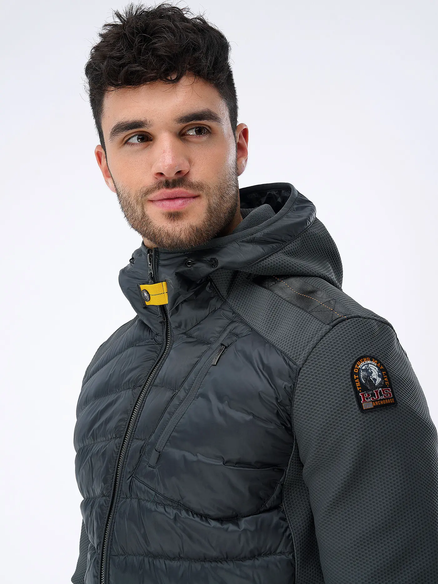 PARAJUMPERS | Hybridjacke NOLAN-M | dunkelgrün