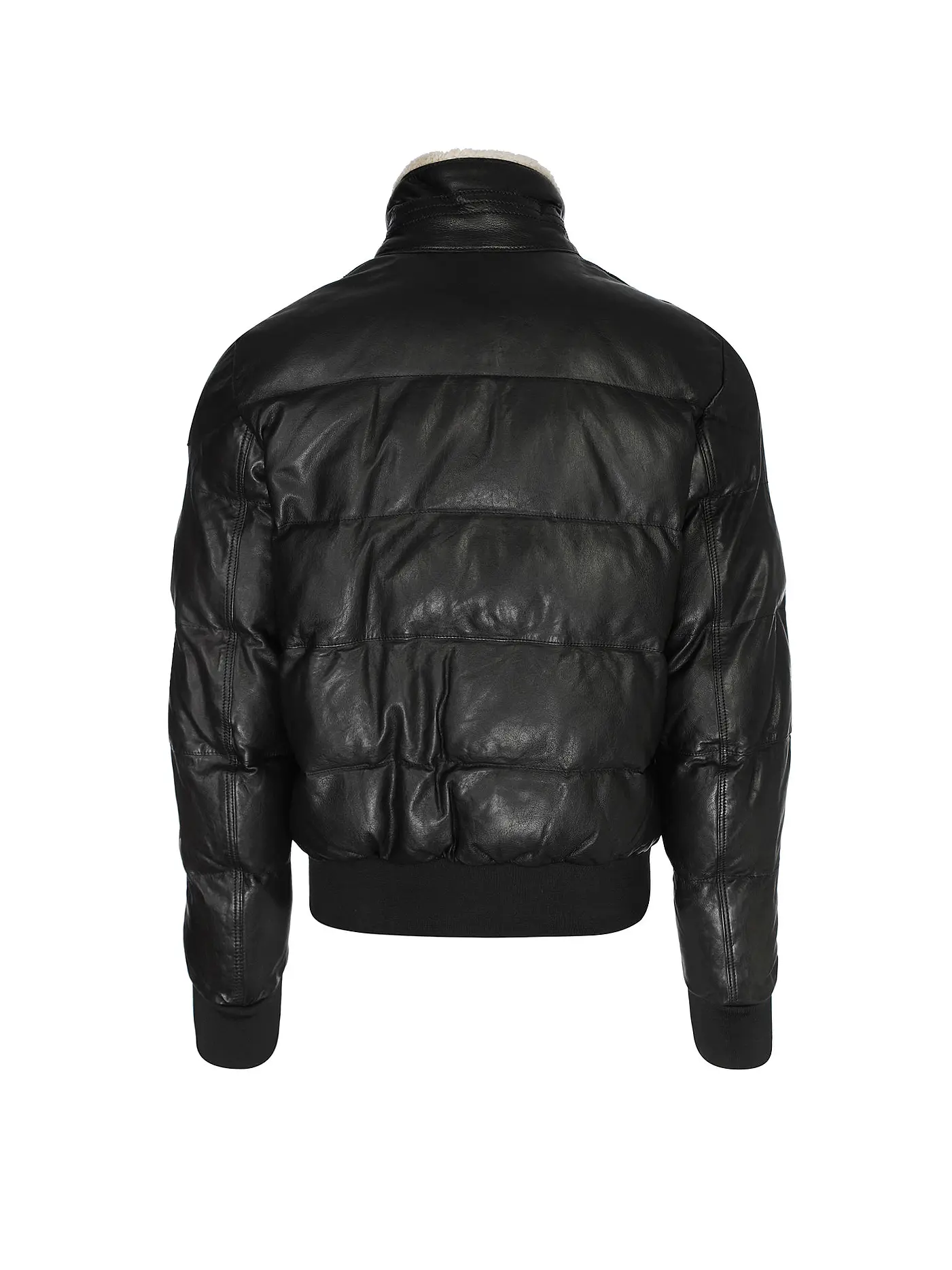PARAJUMPERS | Lederjacke ALF | schwarz