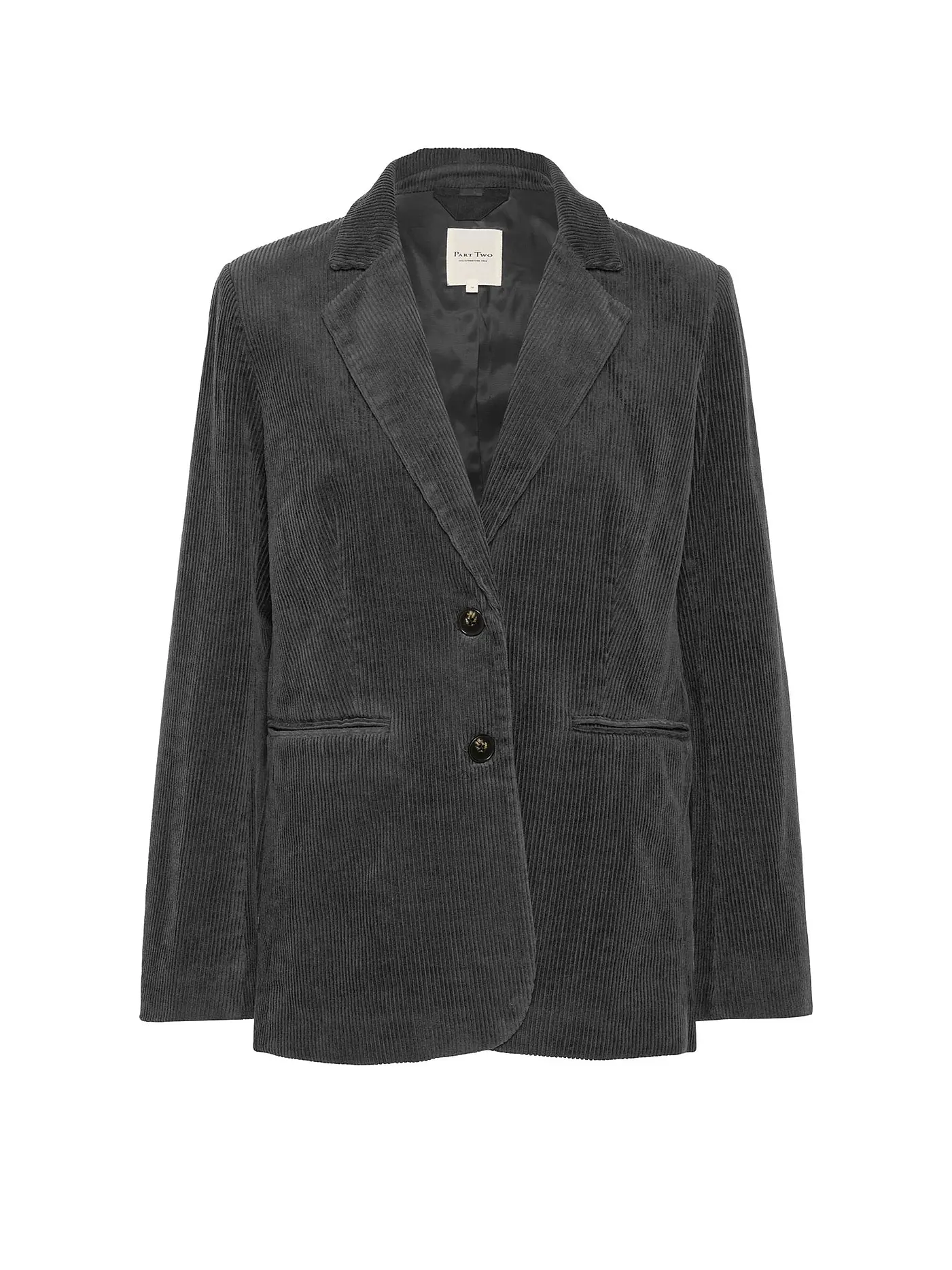 PART TWO | Cordblazer  | grau