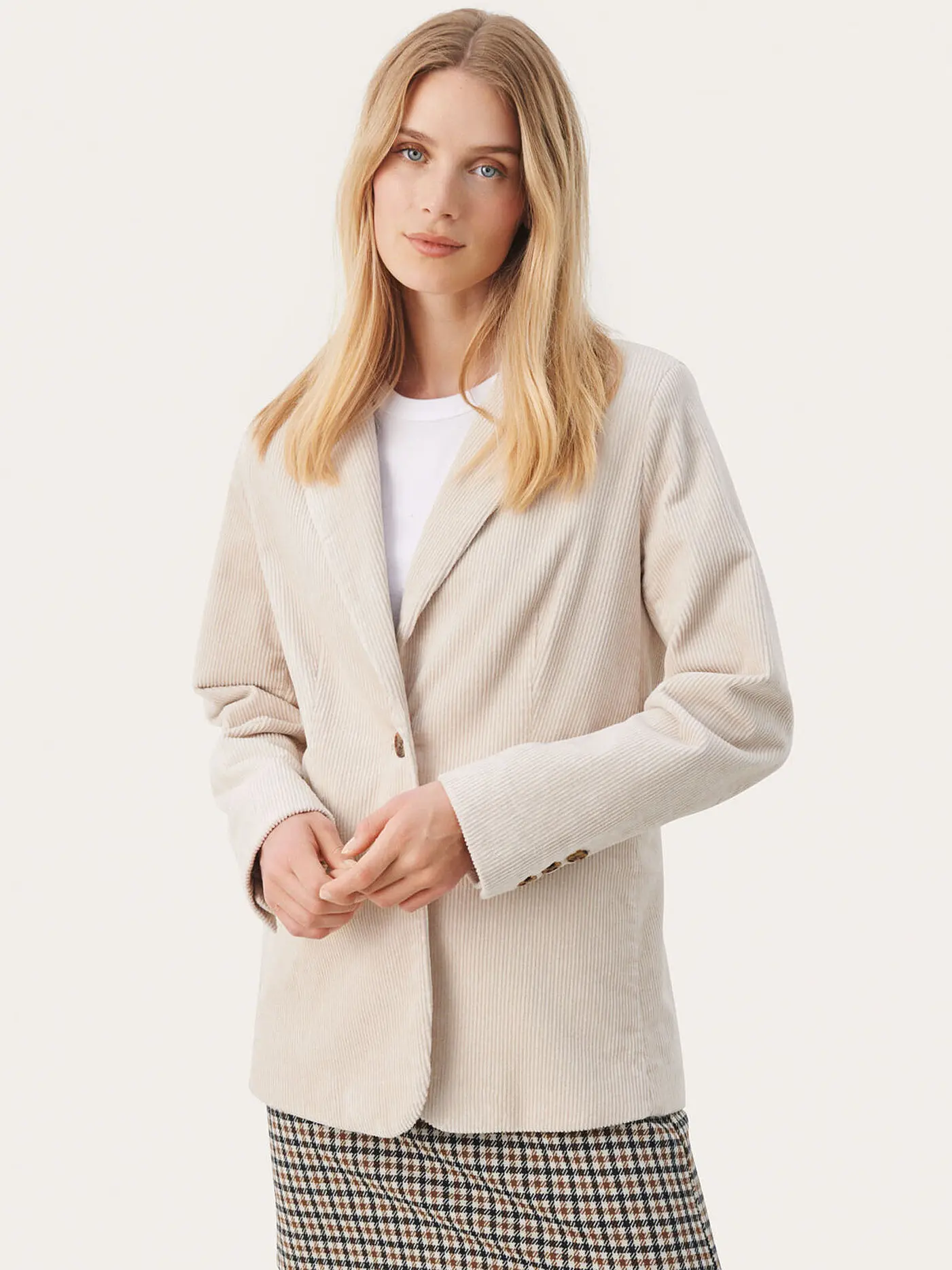 PART TWO | Cordblazer  | beige