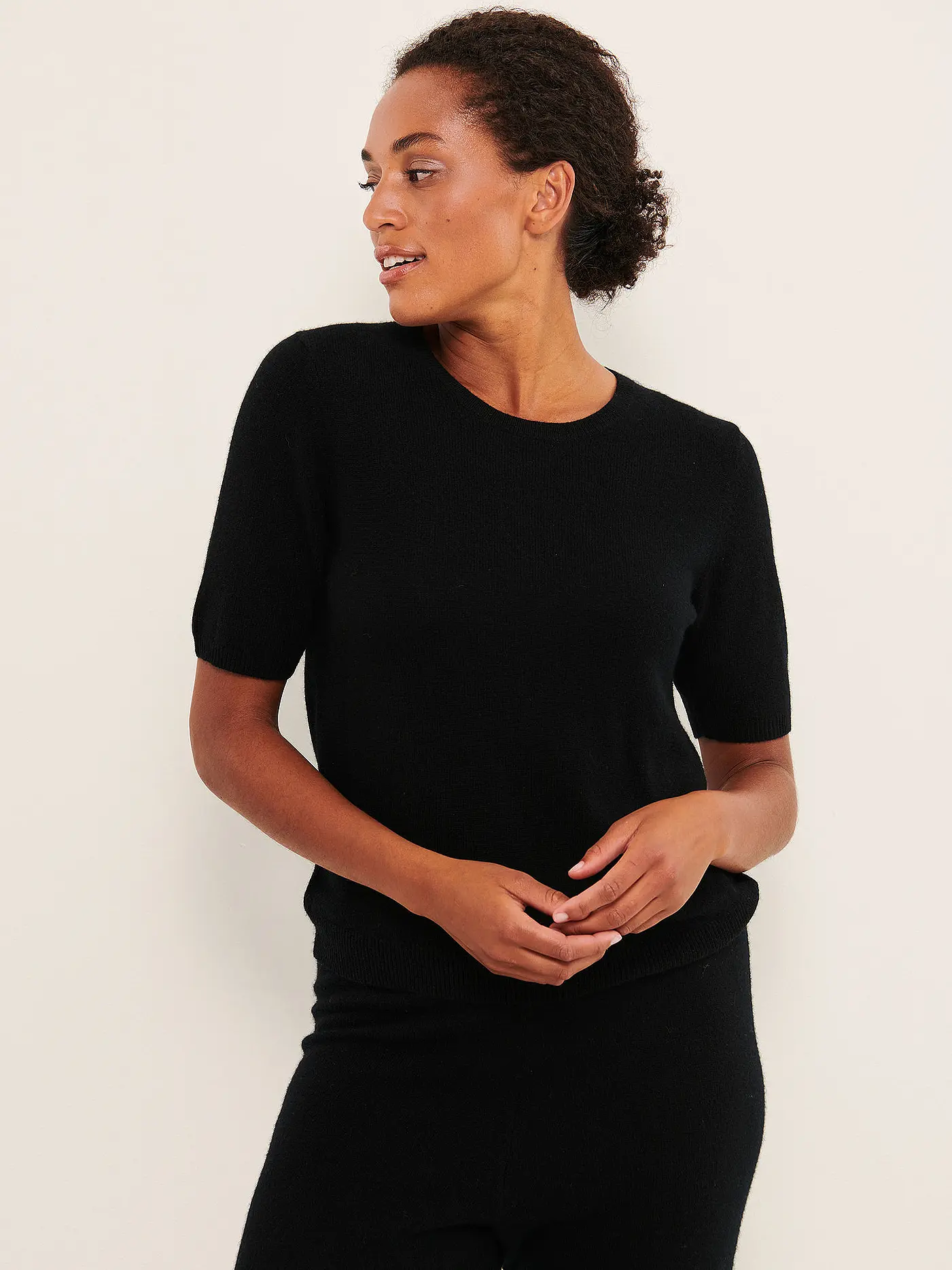 PART TWO | Kaschmir Pullover  | schwarz