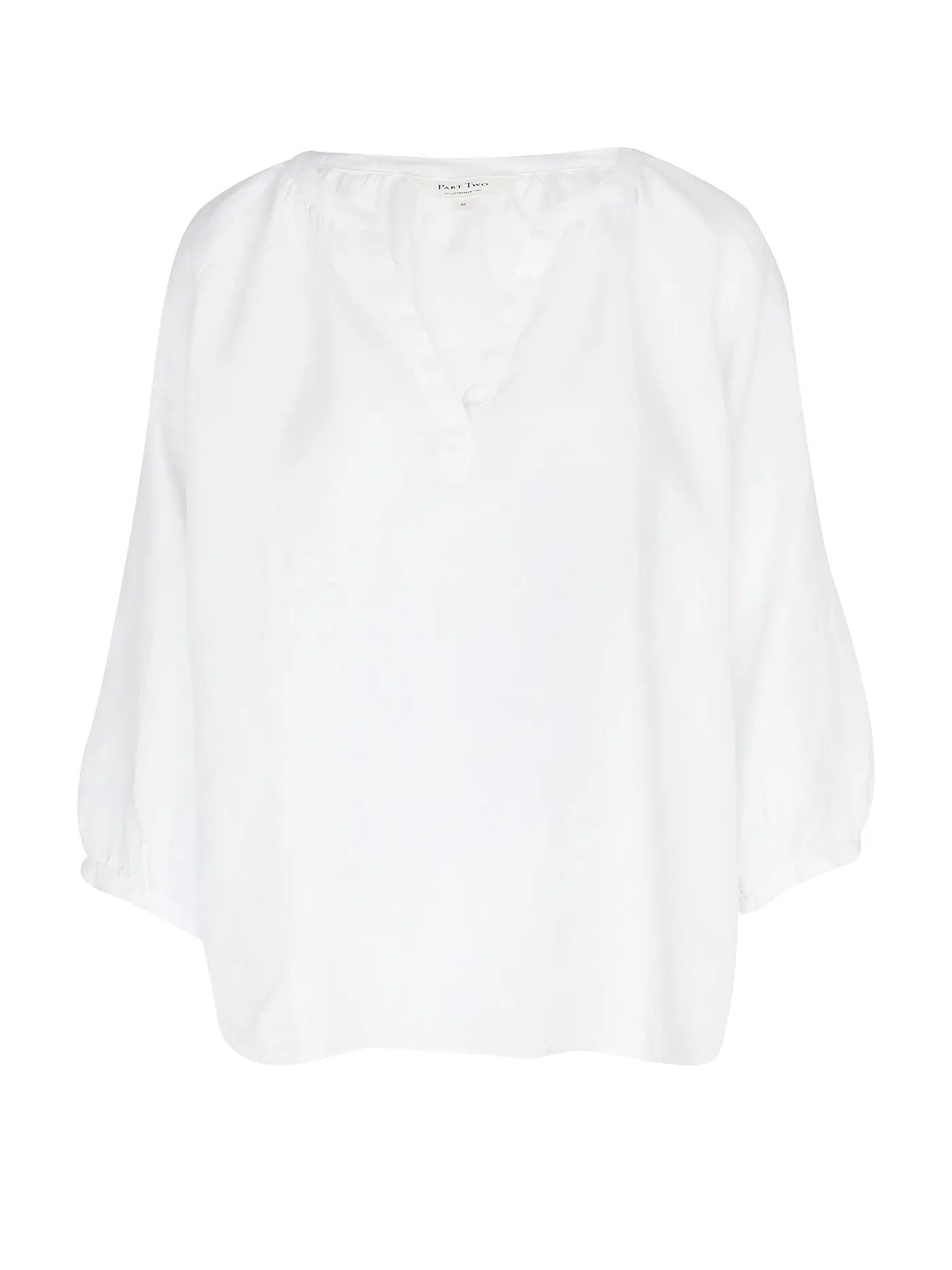 PART TWO | Leinenbluse HIKMA | weiss