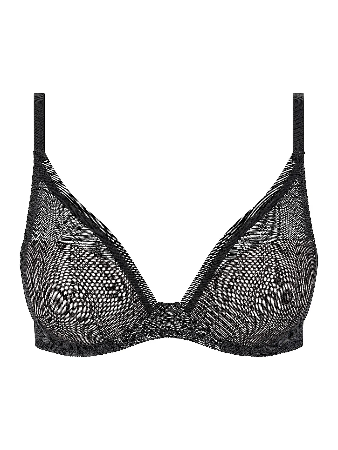 PASSIONATA | BH gefüttert ROMANE schwarz | schwarz