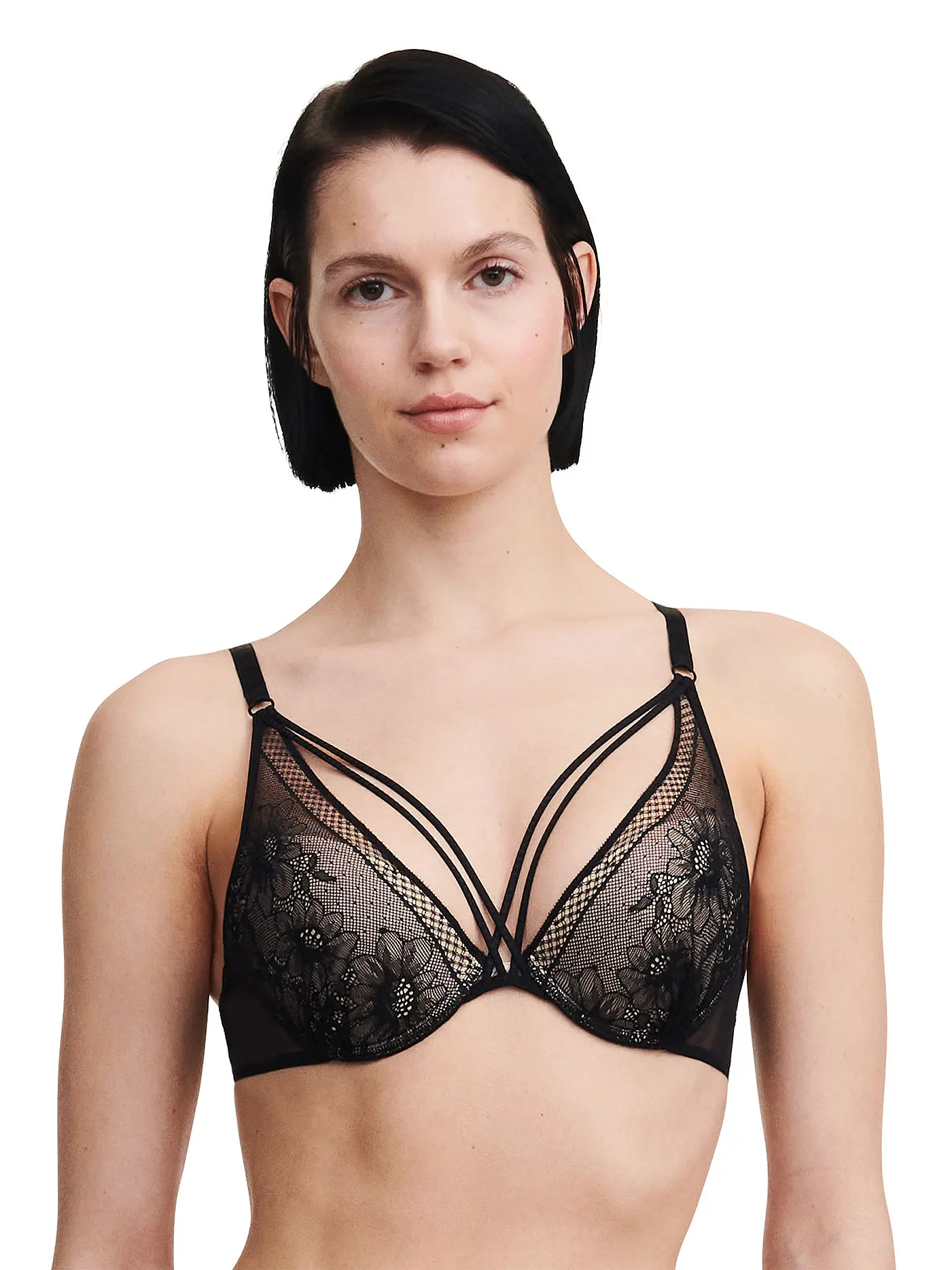 PASSIONATA | BH Push Up REBECCA schwarz | schwarz