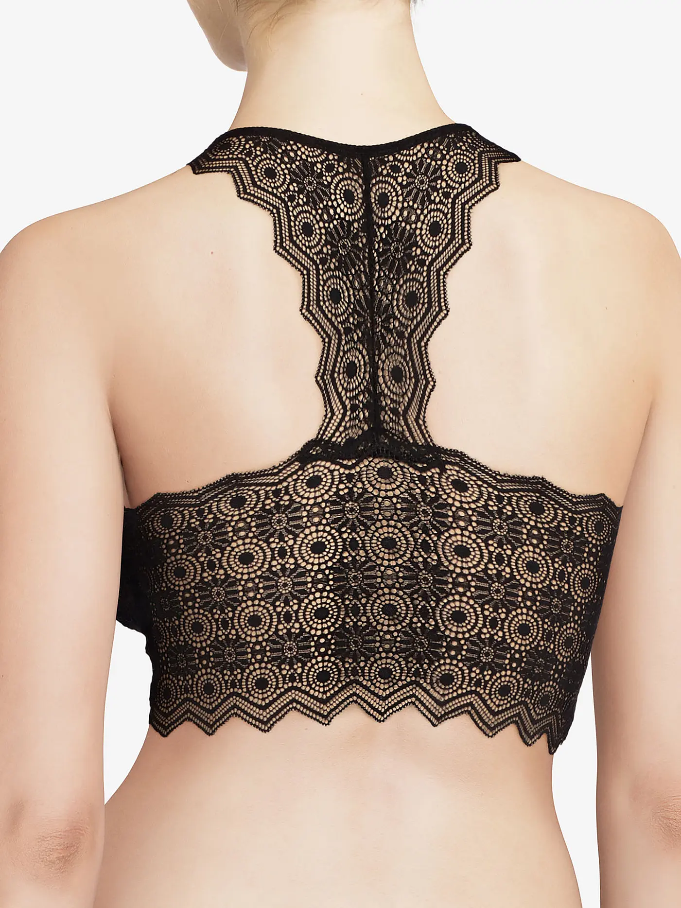PASSIONATA | Bustier gefüttert (ohne Bügel) "Georgia" (Schwarz) | schwarz