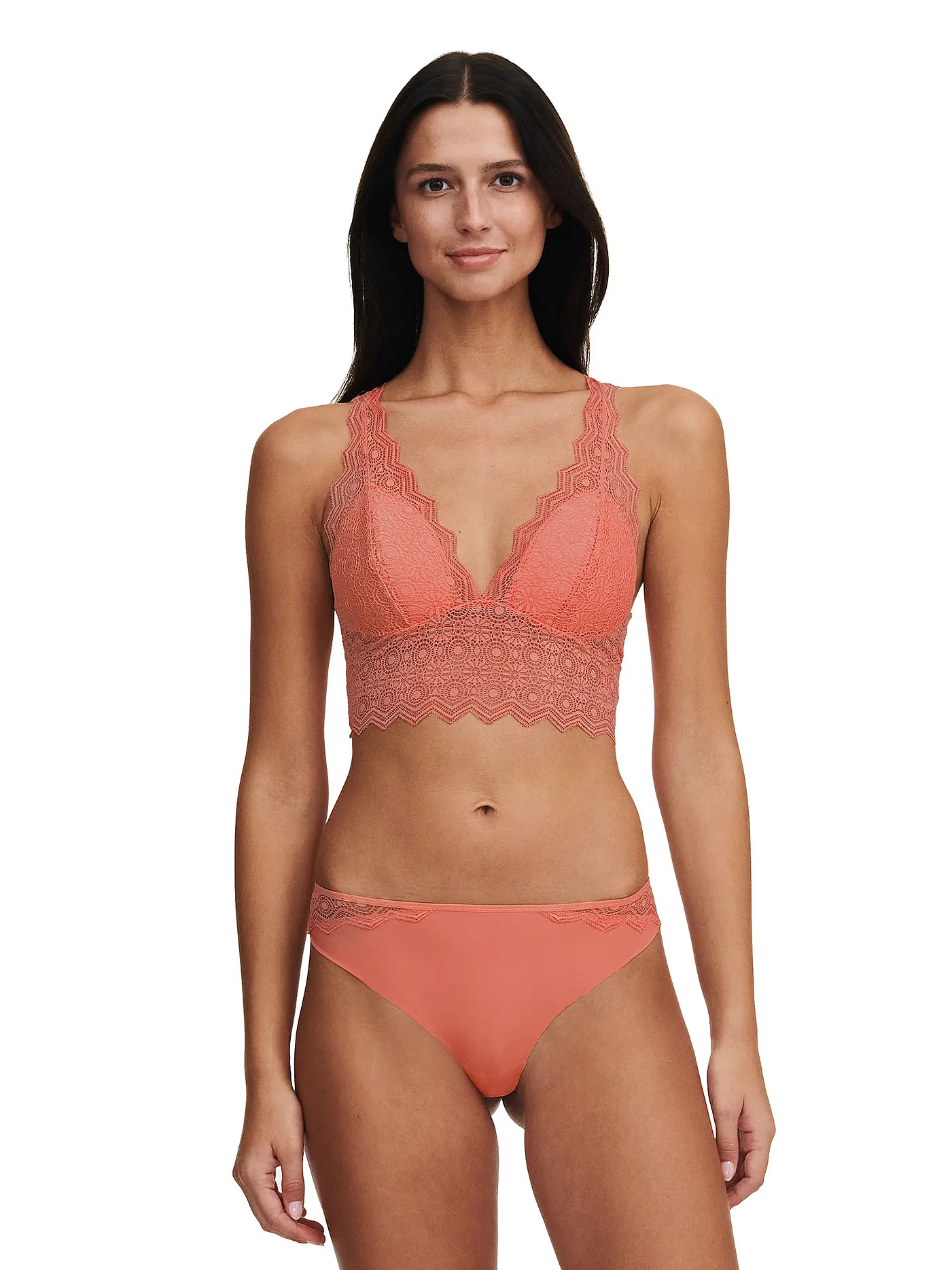 PASSIONATA | Bustier GEORGIA peach sorbet  | orange