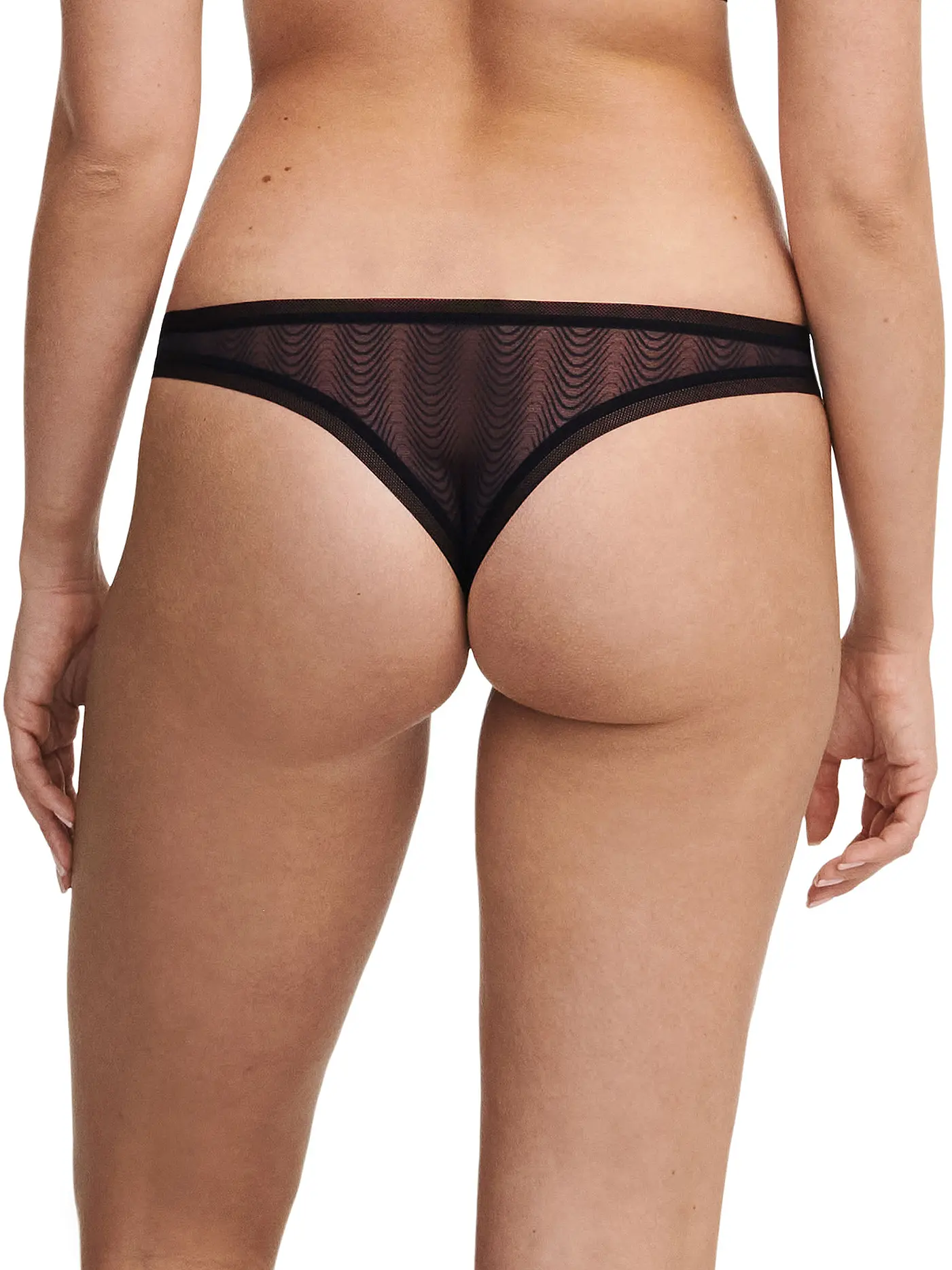 PASSIONATA | String ROMANE schwarz | schwarz