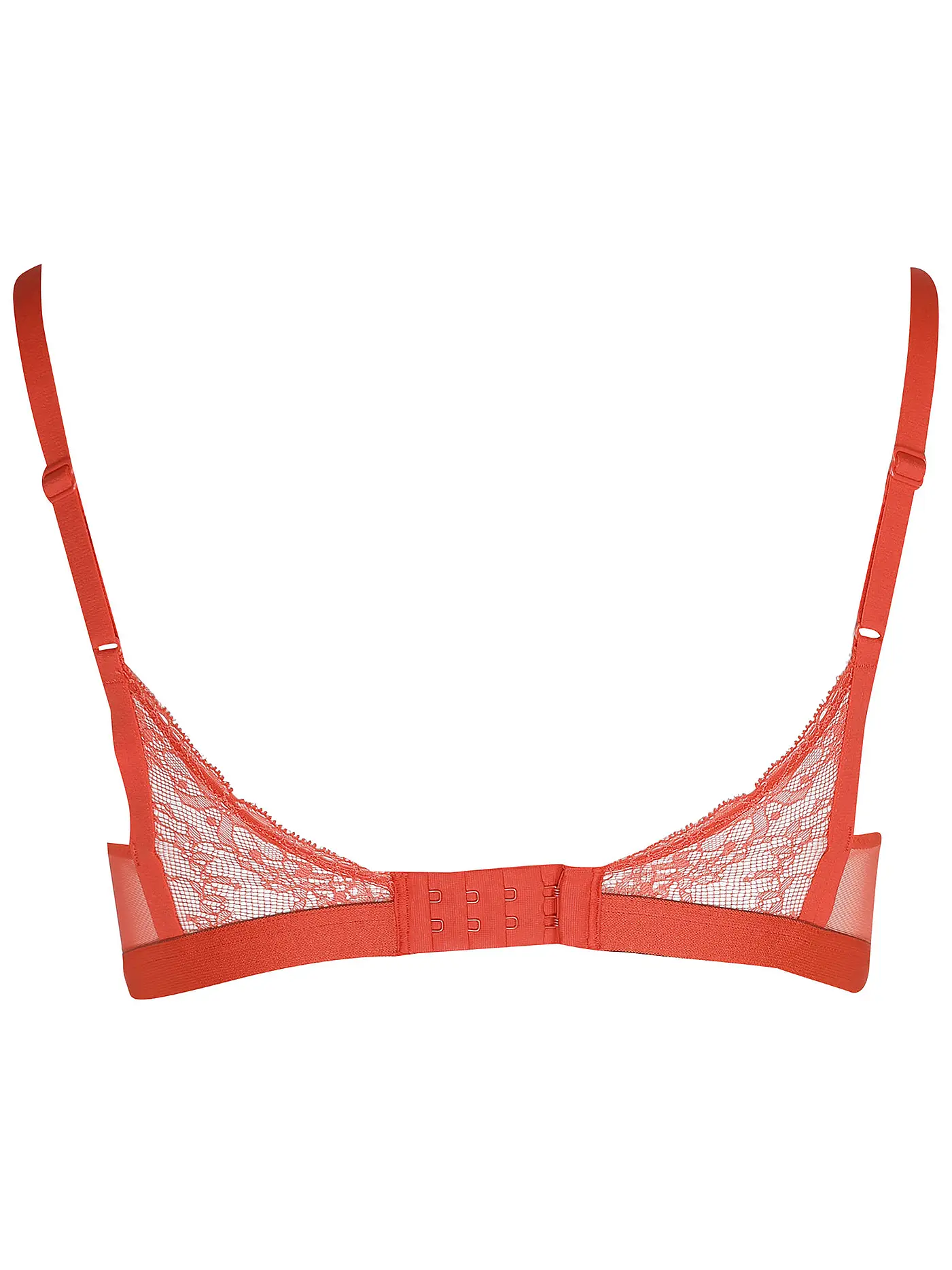 PASSIONATA | Triangel BH ohne Bügel bright poppy / fig | rot