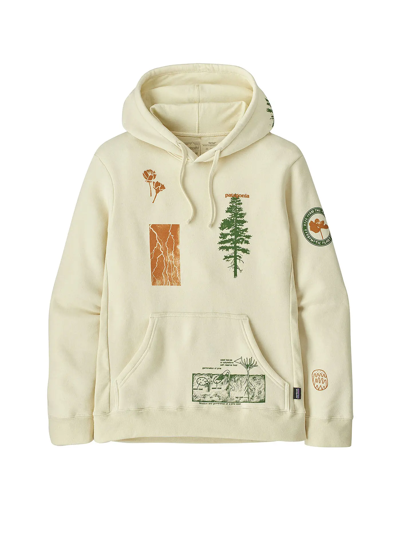 PATAGONIA | Kapuzensweater - Hoodie M'S PYROPHYTES UPRISAL  | beige