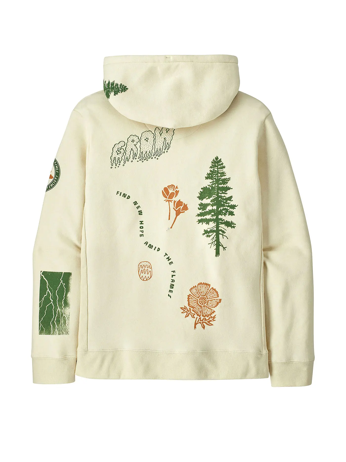 PATAGONIA | Kapuzensweater - Hoodie M'S PYROPHYTES UPRISAL  | beige