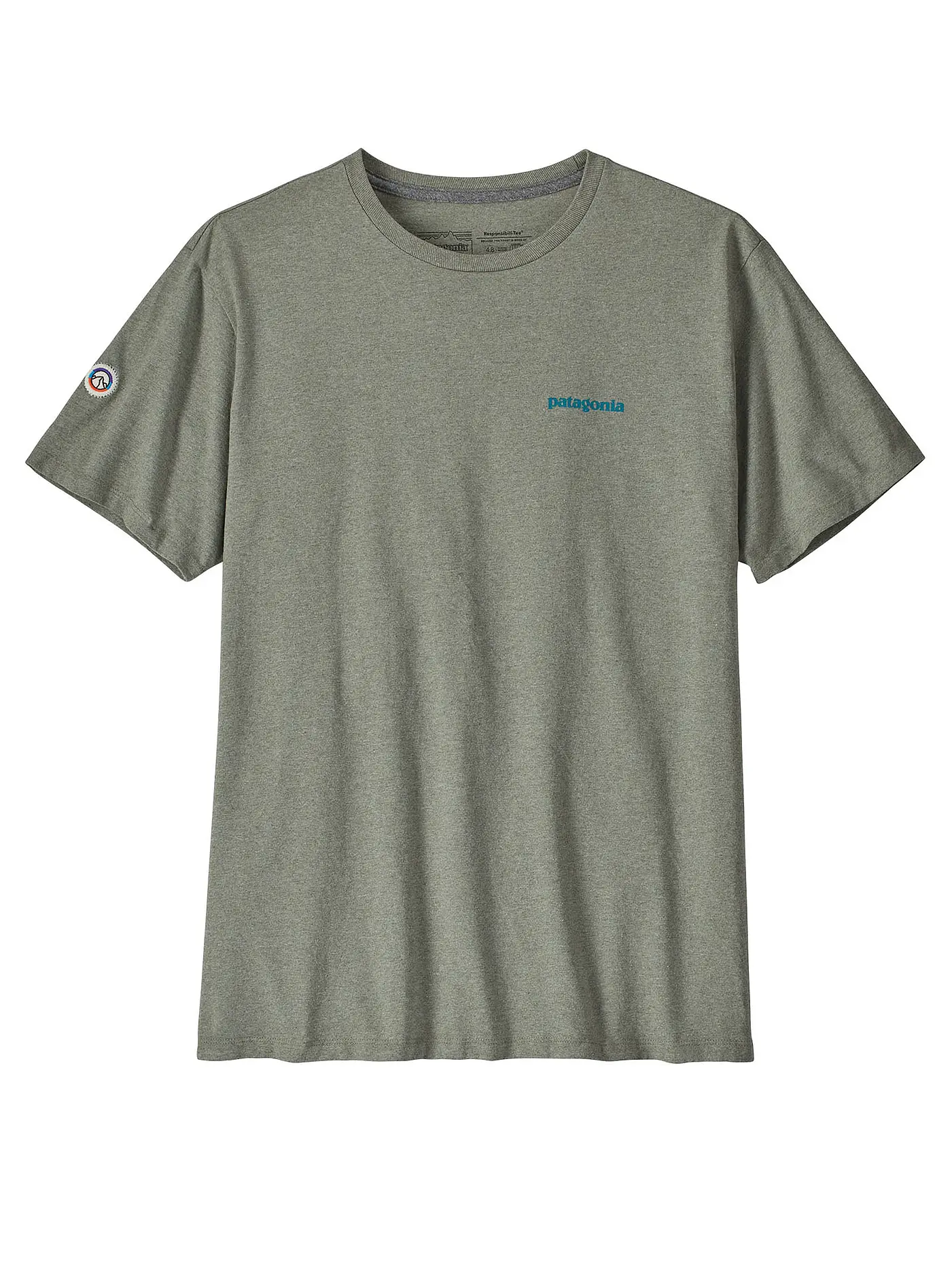 PATAGONIA | T-Shirt M'S FITZ ROY ICON RESPONSIBILI-TEE | hellgrün