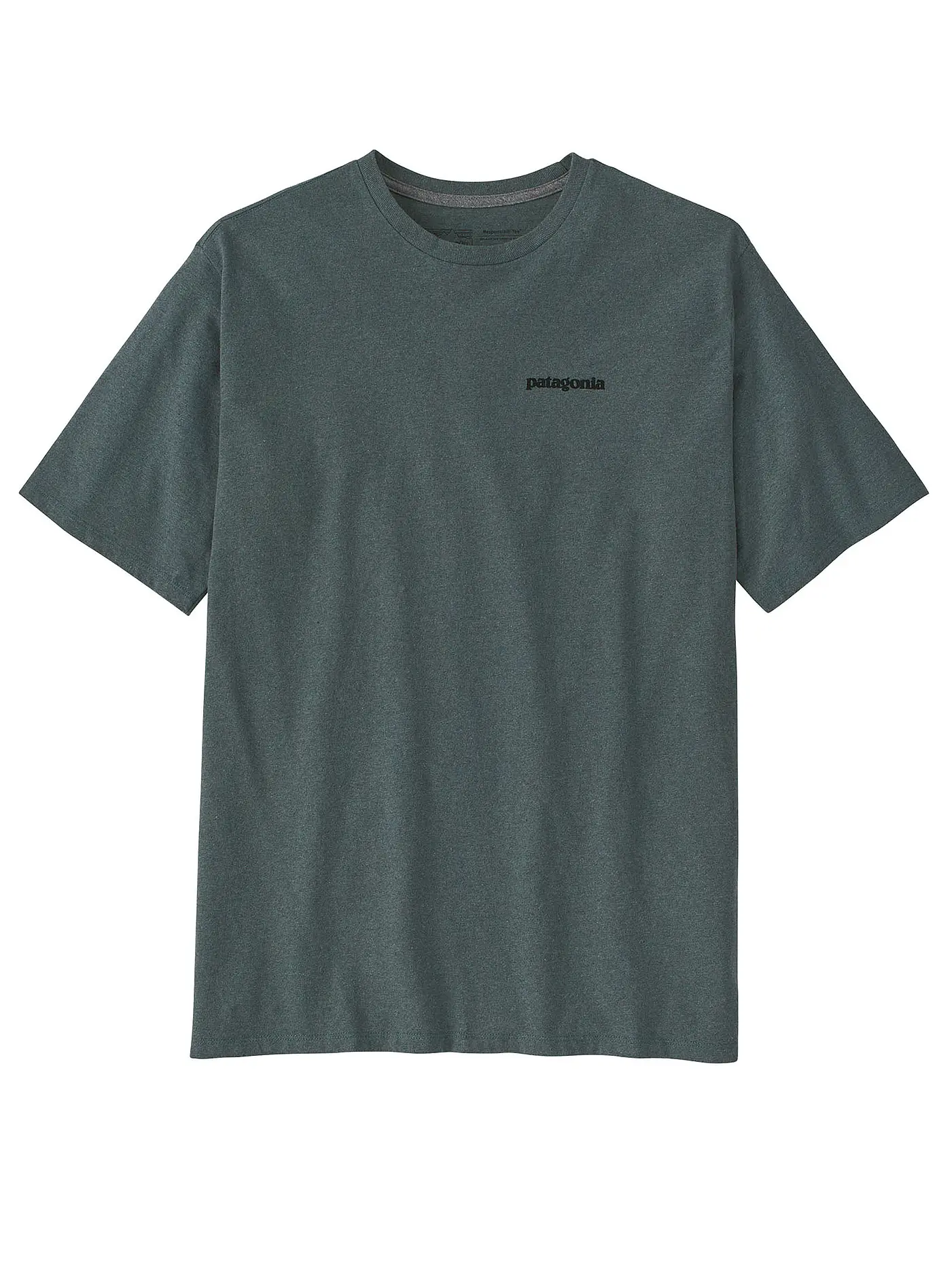 PATAGONIA | T-Shirt M'S P-6 LOGO RESPONSIBILI-TEE | hellgrün