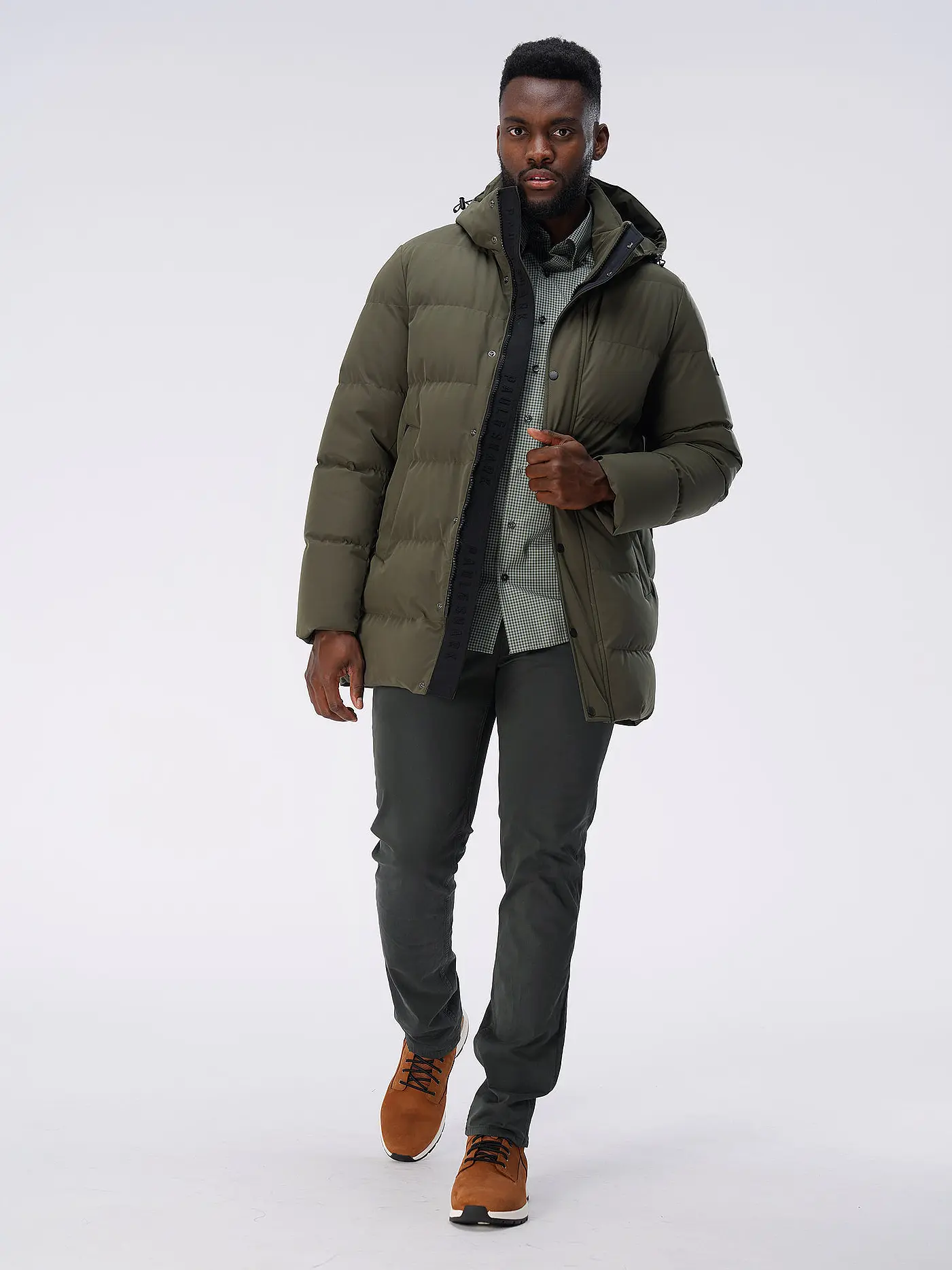 PAUL & SHARK | Daunenparka  | olive