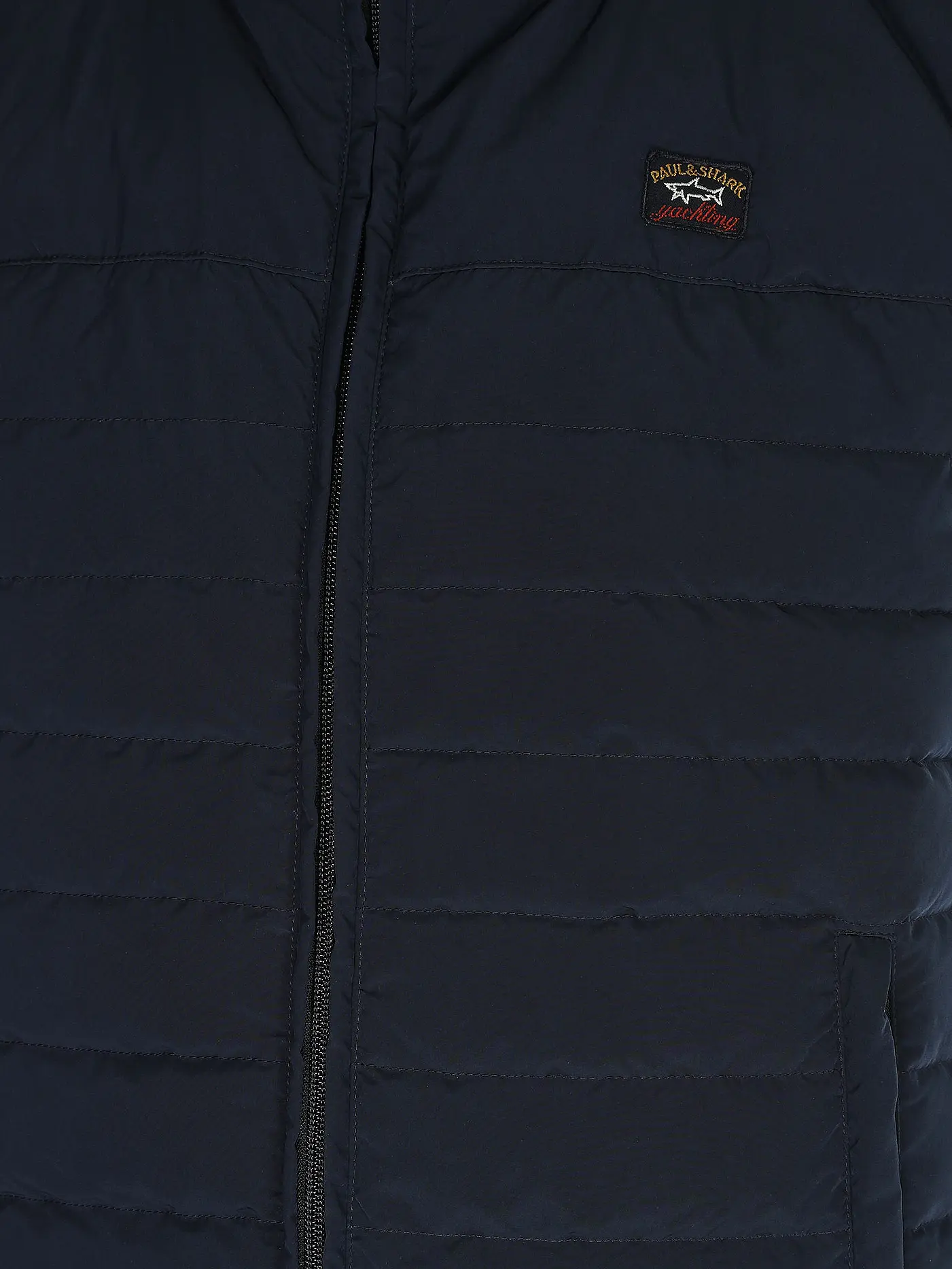 PAUL & SHARK | Daunensteppgilet | dunkelblau