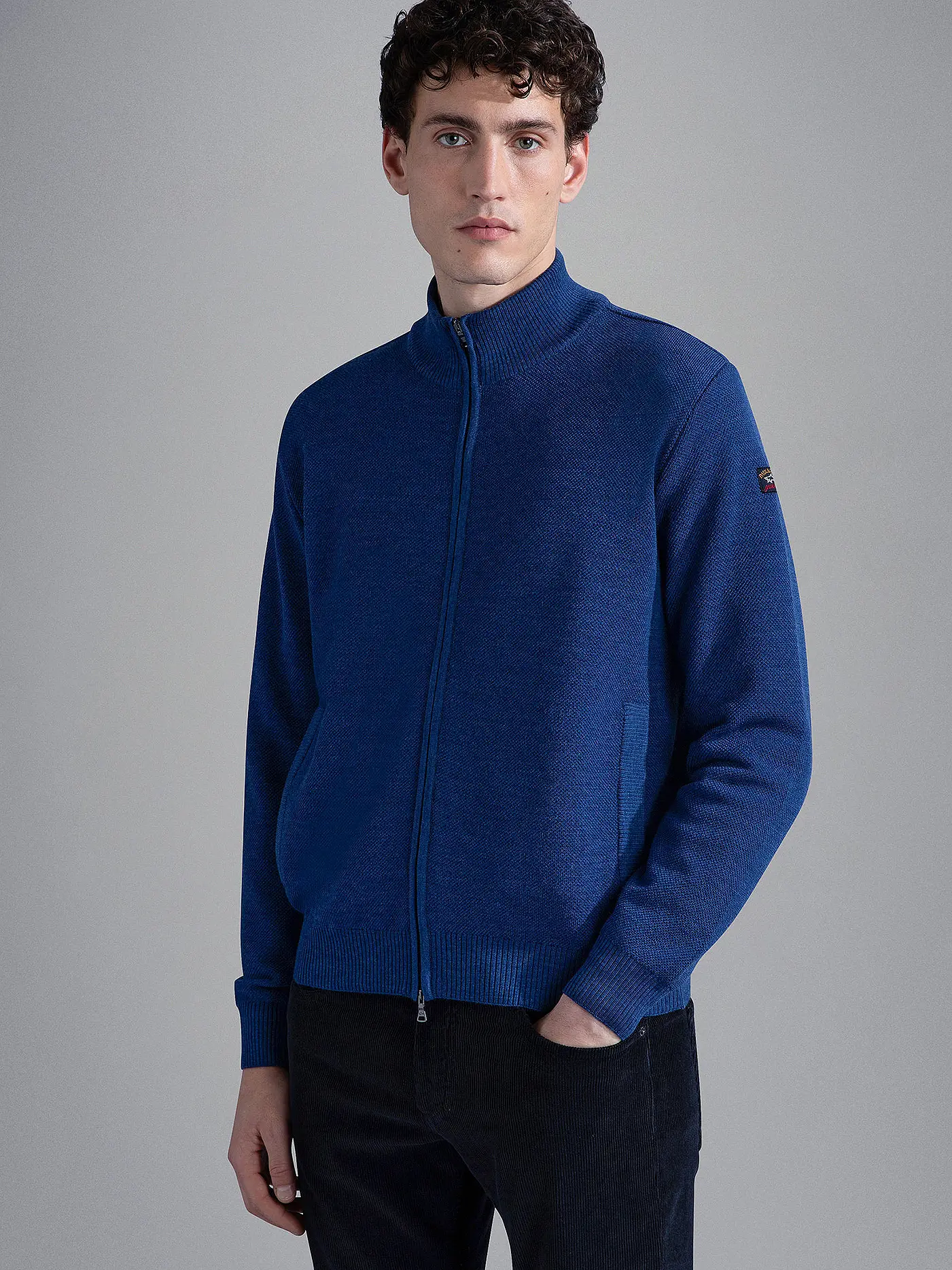 PAUL & SHARK | Strickjacke | blau