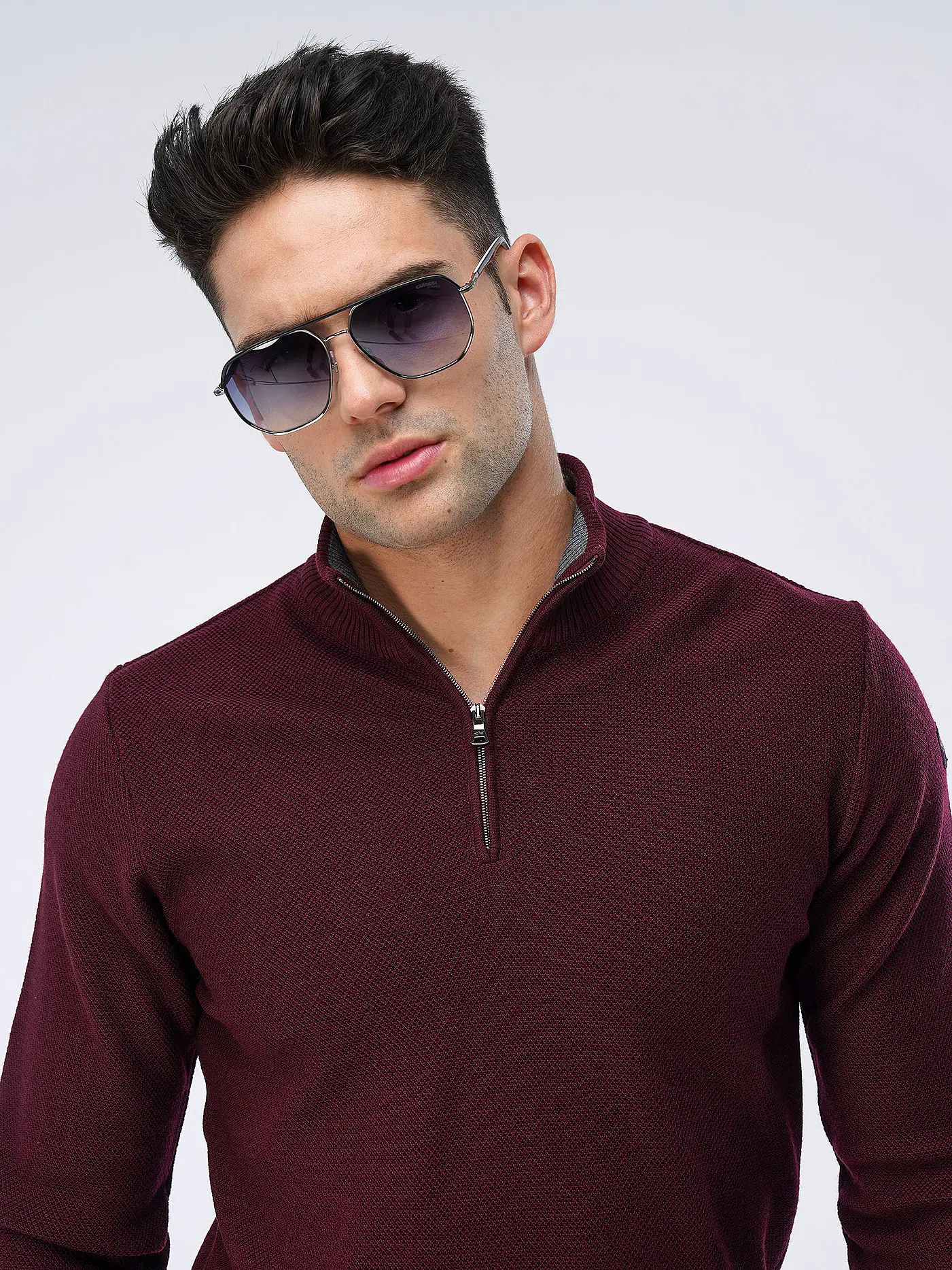 PAUL & SHARK | Troyer Pullover | dunkelrot