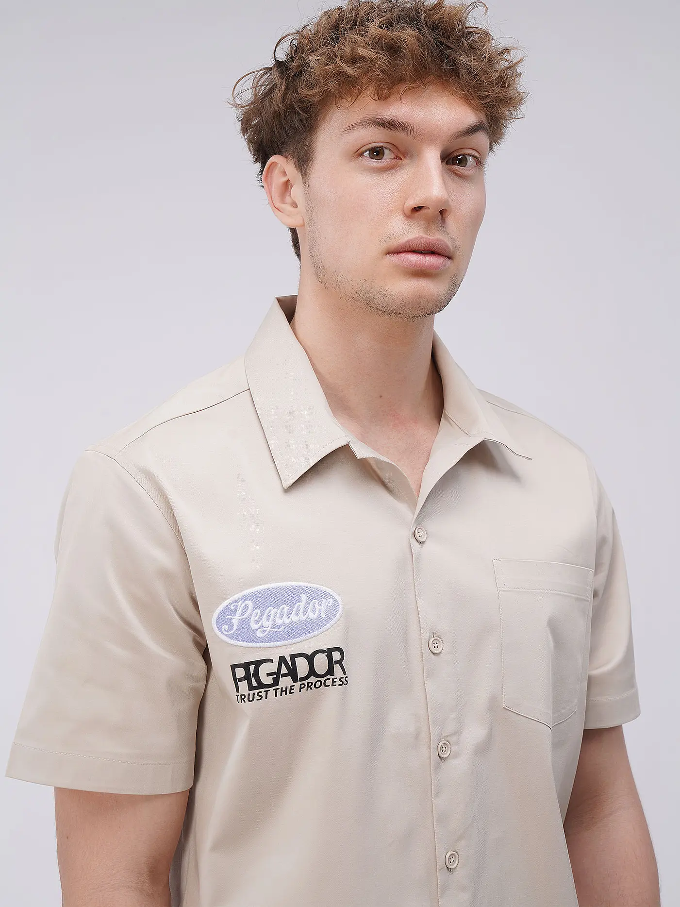 PEGADOR | Hemd BRIAR | beige