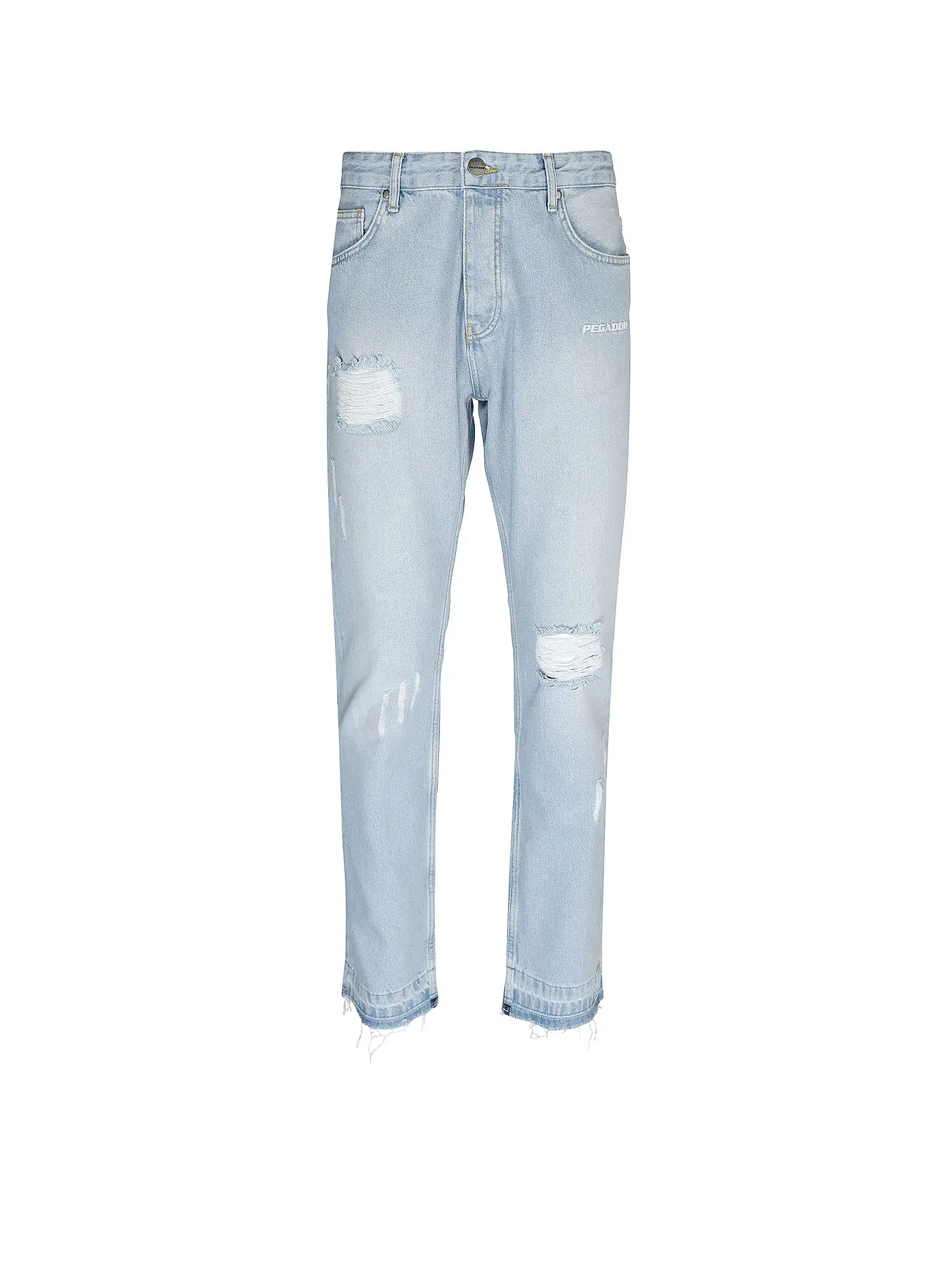 PEGADOR | Jeans Wide Leg | hellblau