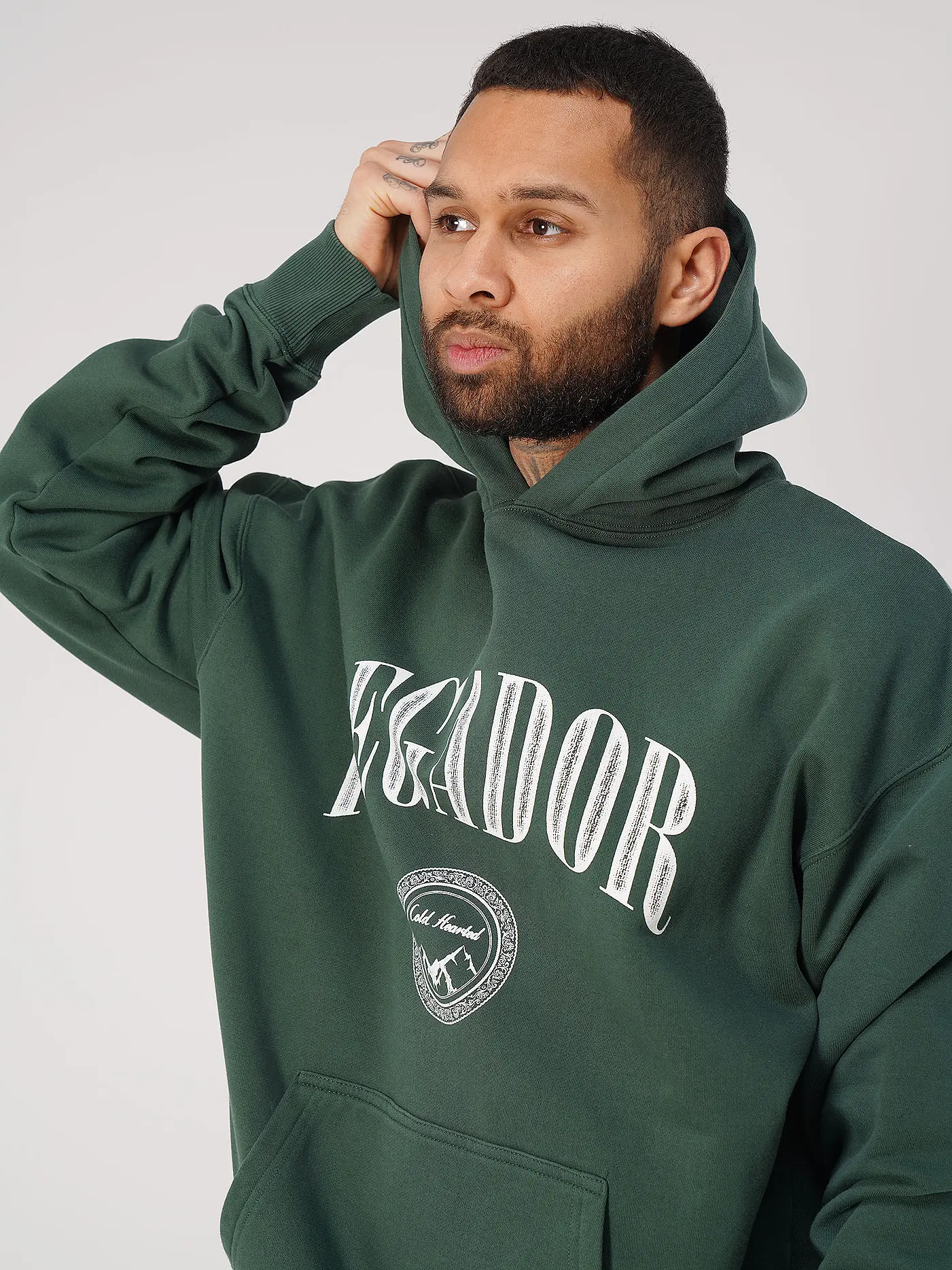 PEGADOR | Kapuzensweater - Hoodie SIMCO | dunkelgrün