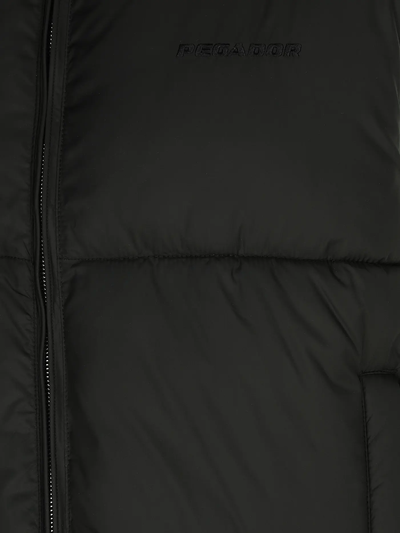 PEGADOR | Steppgilet LANDIN  | schwarz