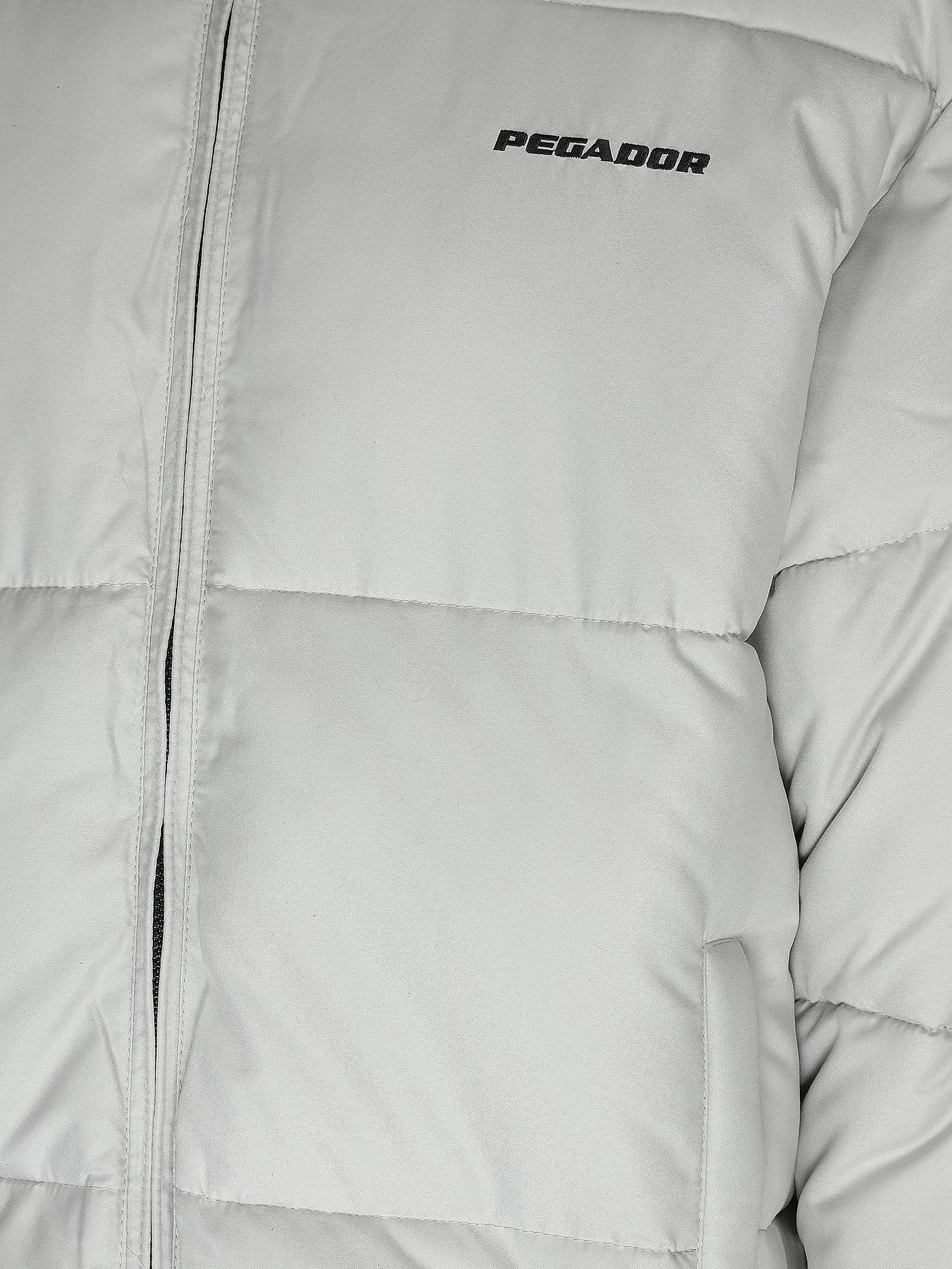 PEGADOR | Steppjacke SOLIN | hellgrau