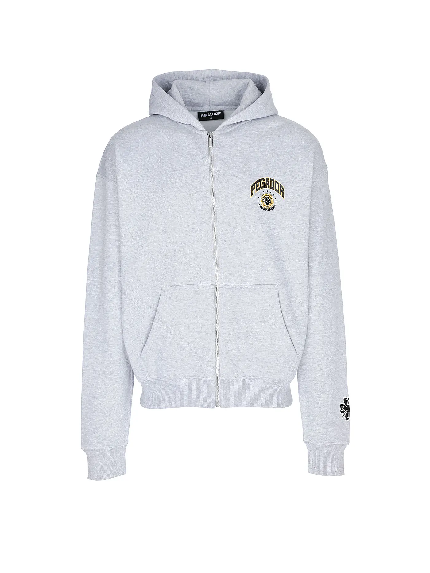 PEGADOR | Sweatjacke SMITH  | grau