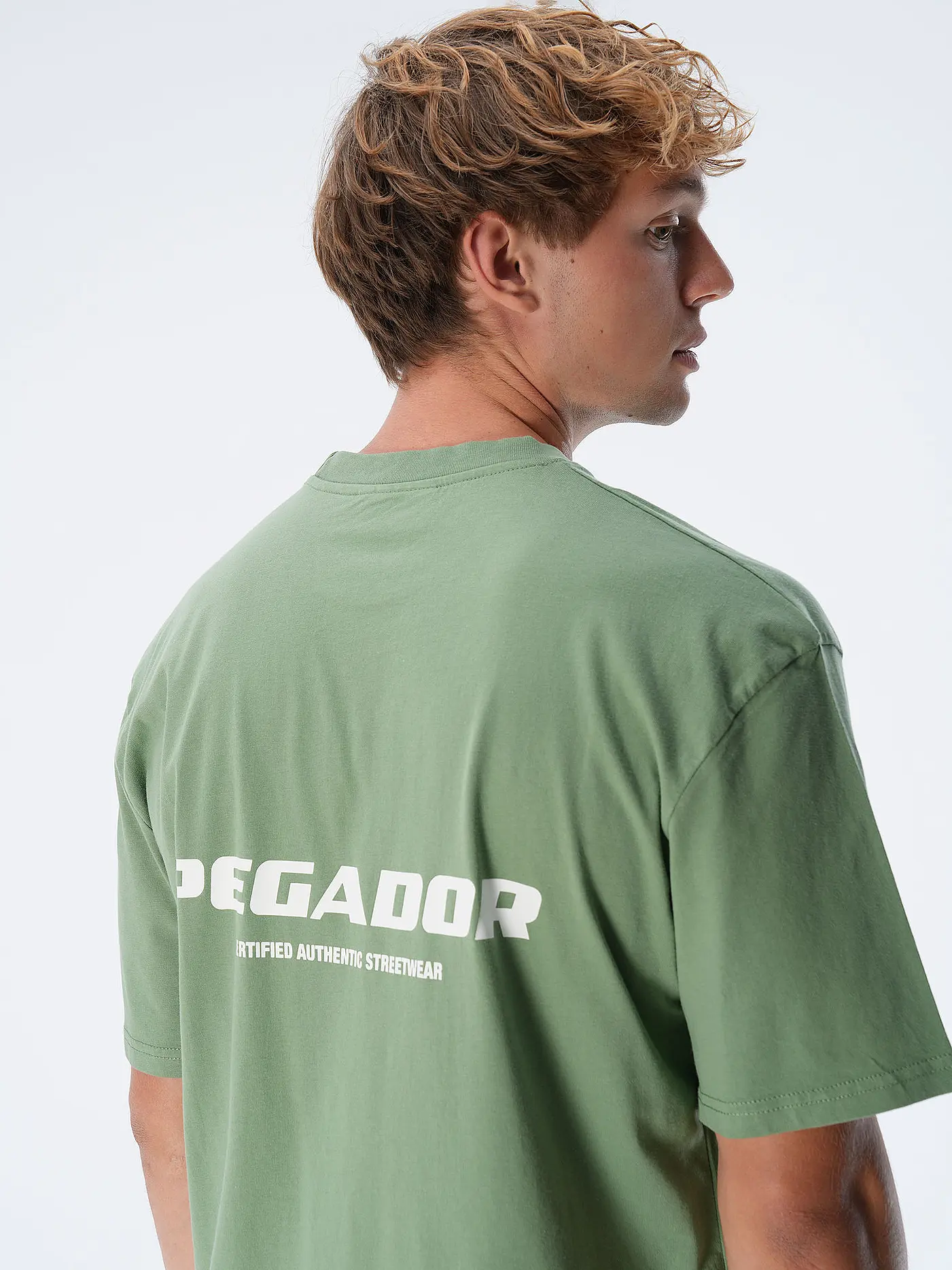 PEGADOR | T-Shirt Oversized Fit | hellgrün
