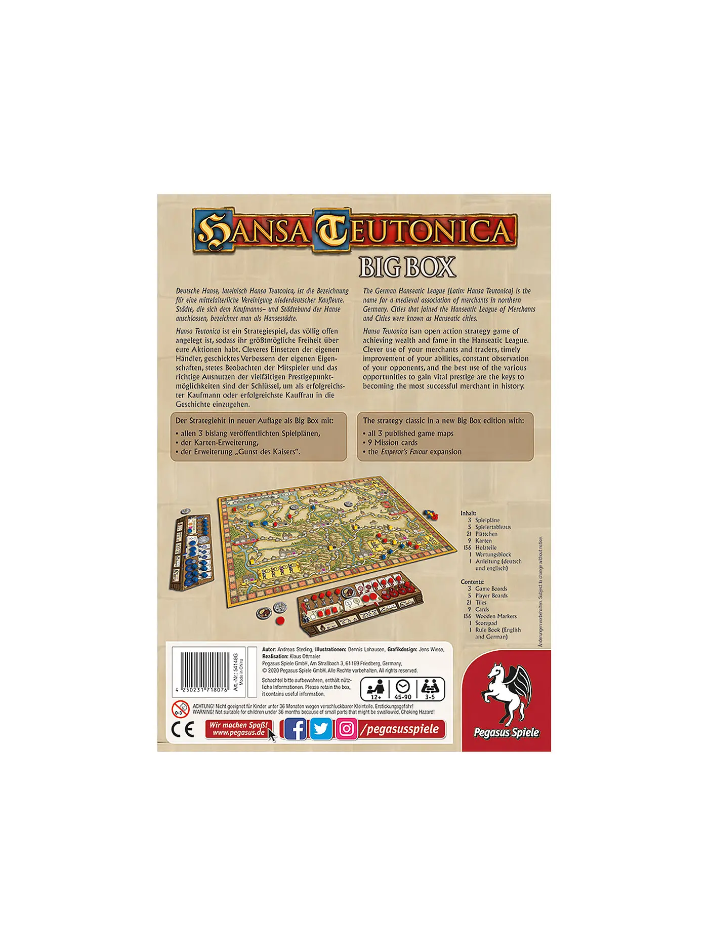 PEGASUS | Hansa Teutonica Big Box | blau