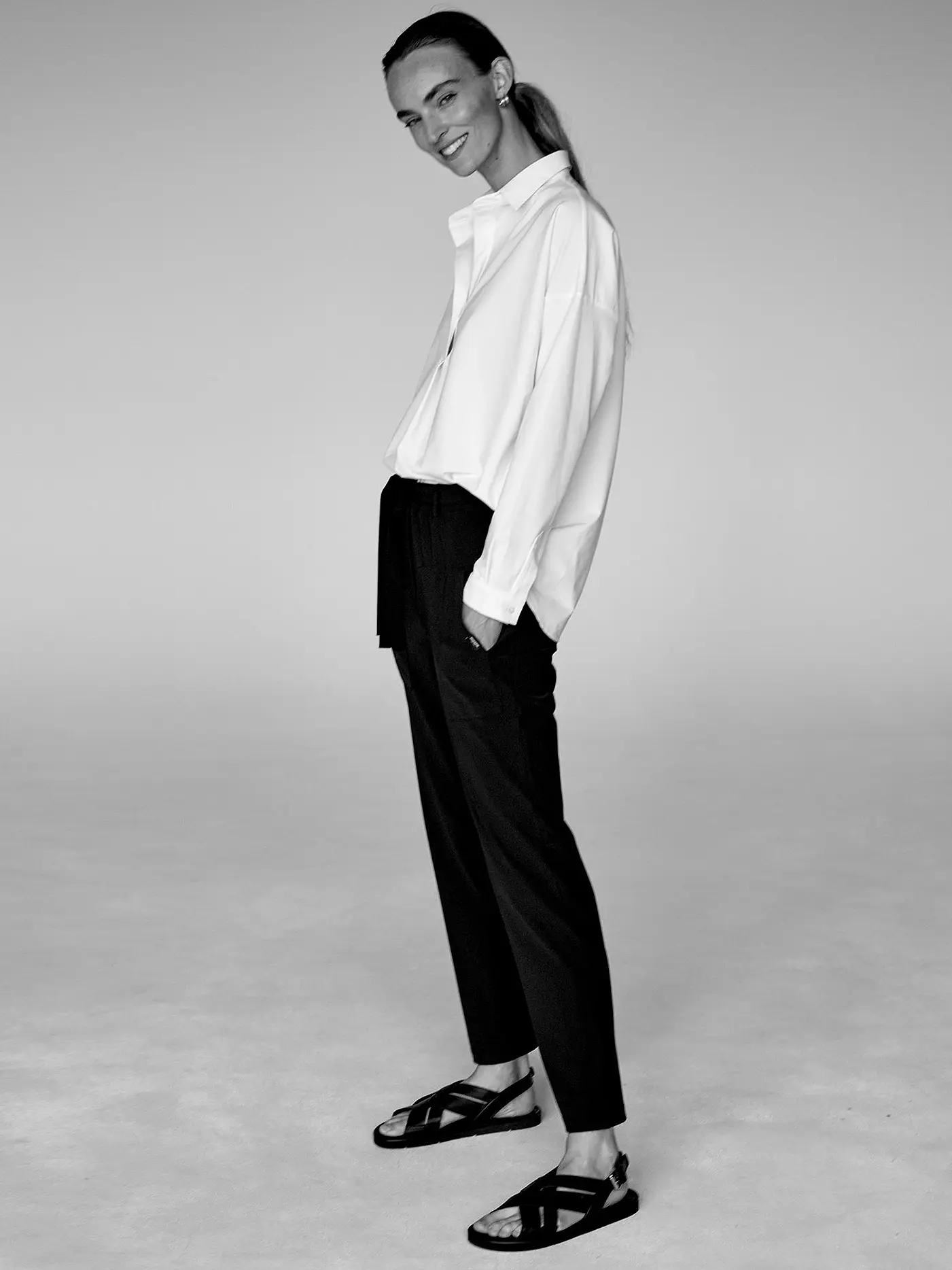 PENN&INK | Bluse | weiss
