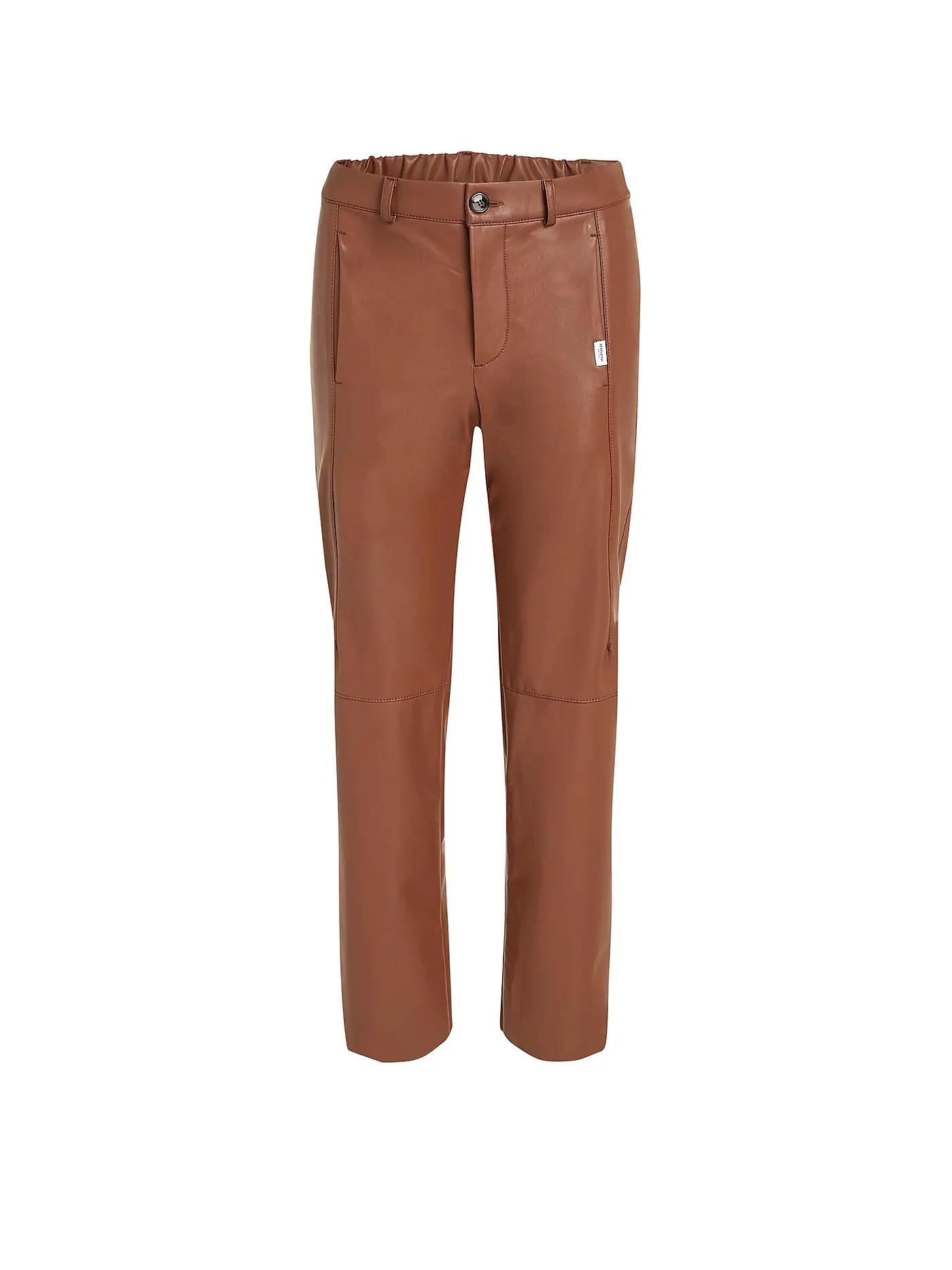 PENN&INK | Hose in Lederoptik | camel