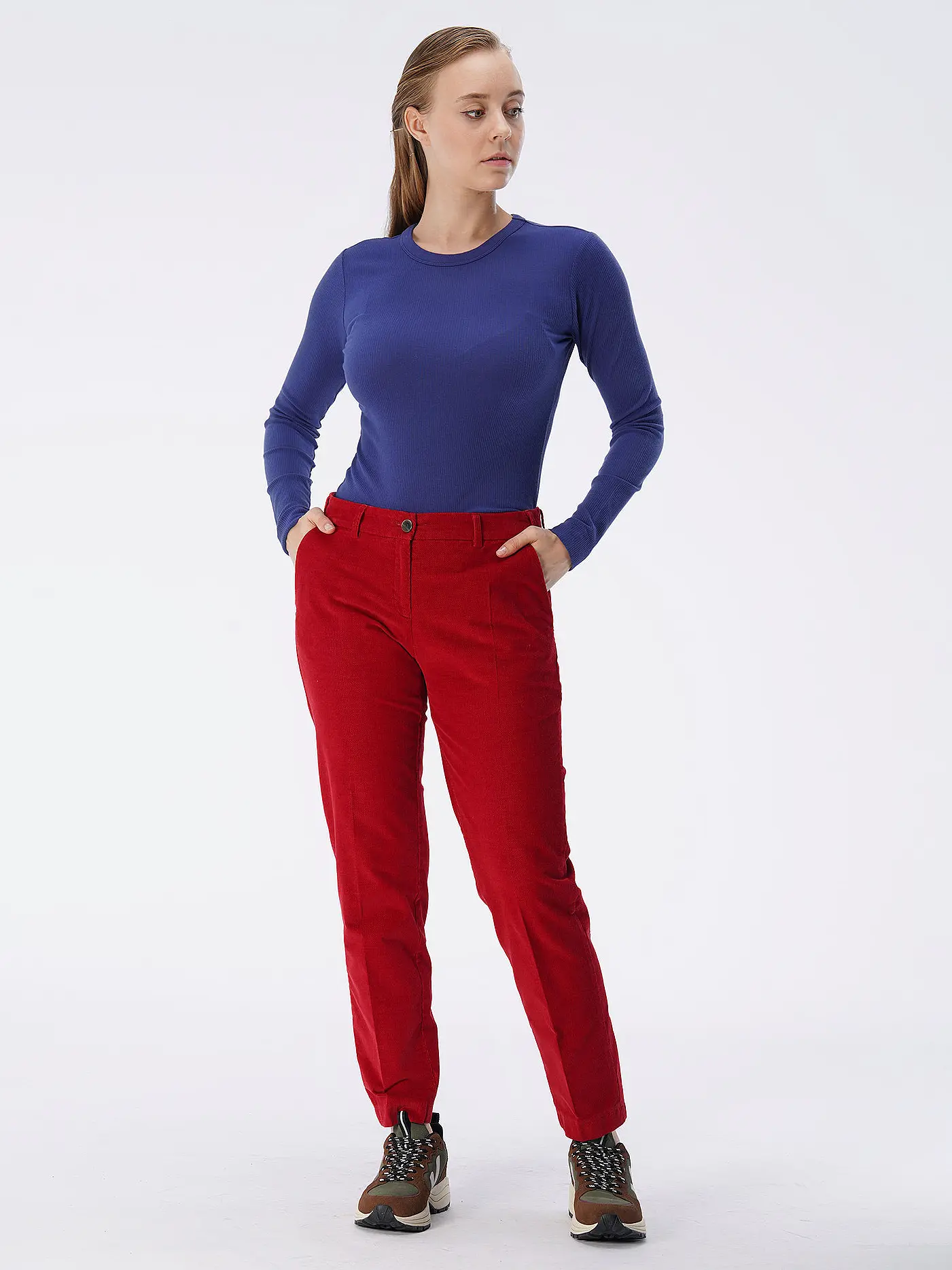 PENN&INK | Langarmshirt  | blau