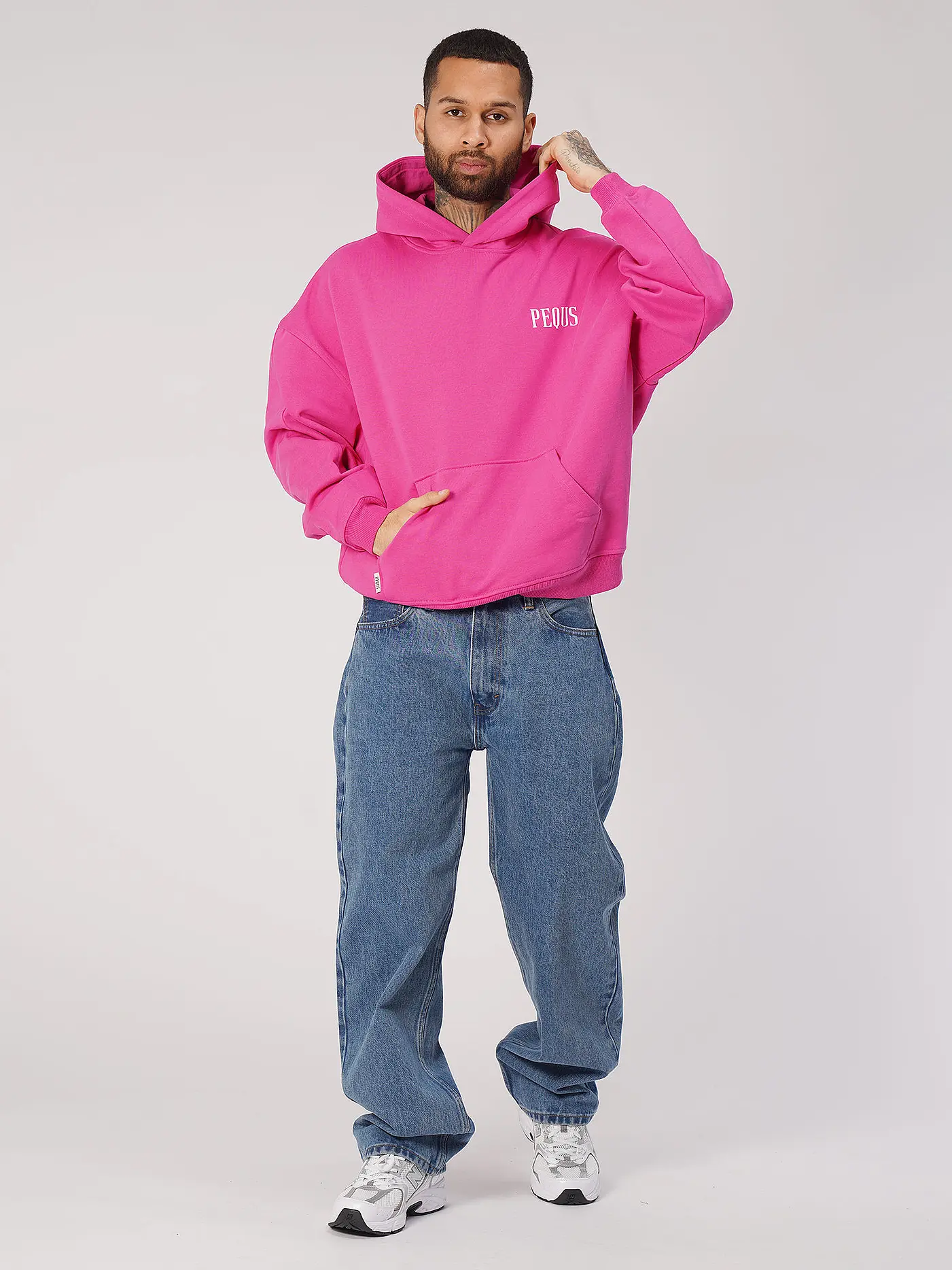 PEQUS | Kapuzensweater - Hoodie  | pink