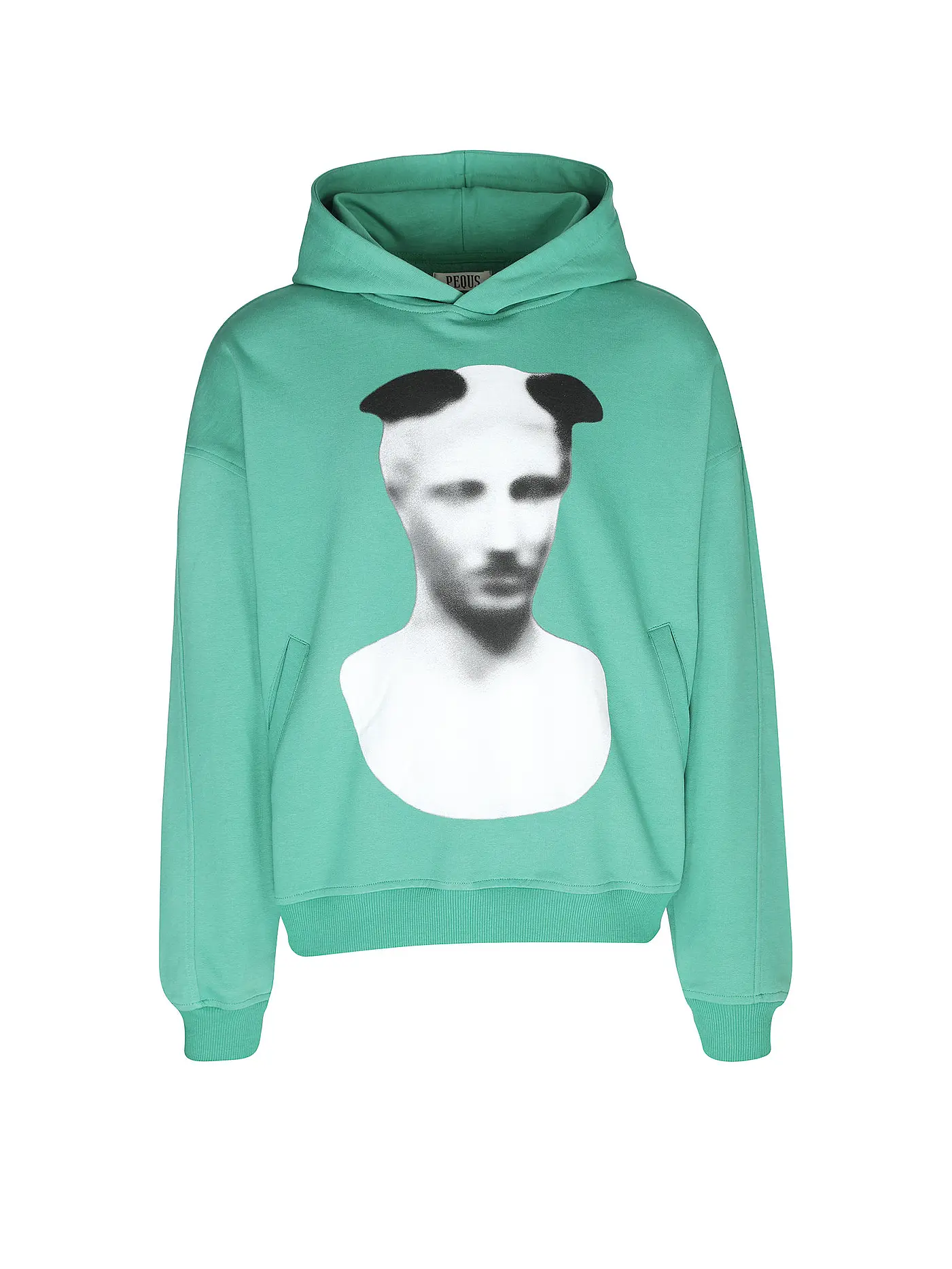 PEQUS | Kapuzensweater - Hoodie ARTIST | grün