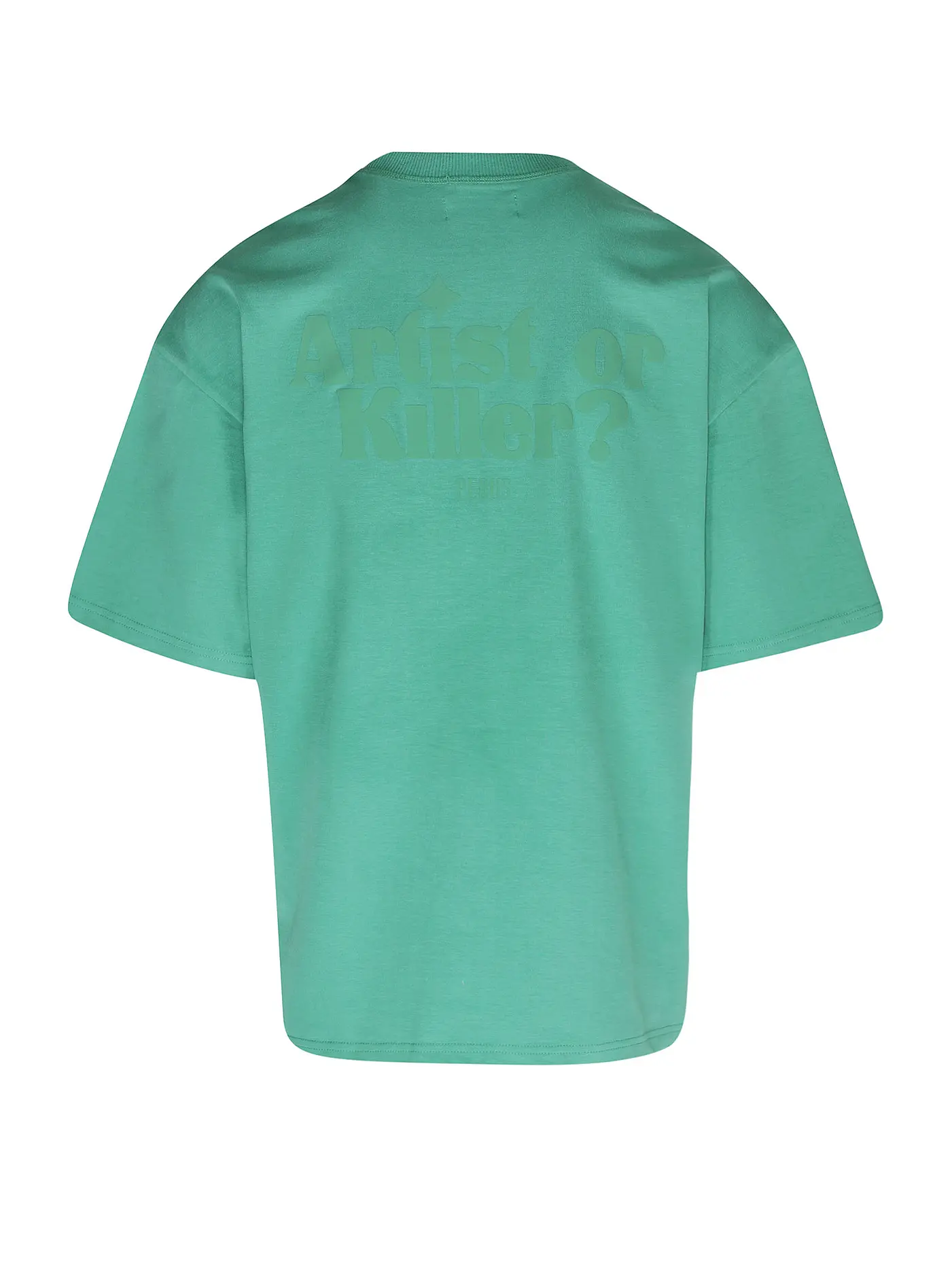 PEQUS | T-Shirt ARTIST GRAPHIC | grün