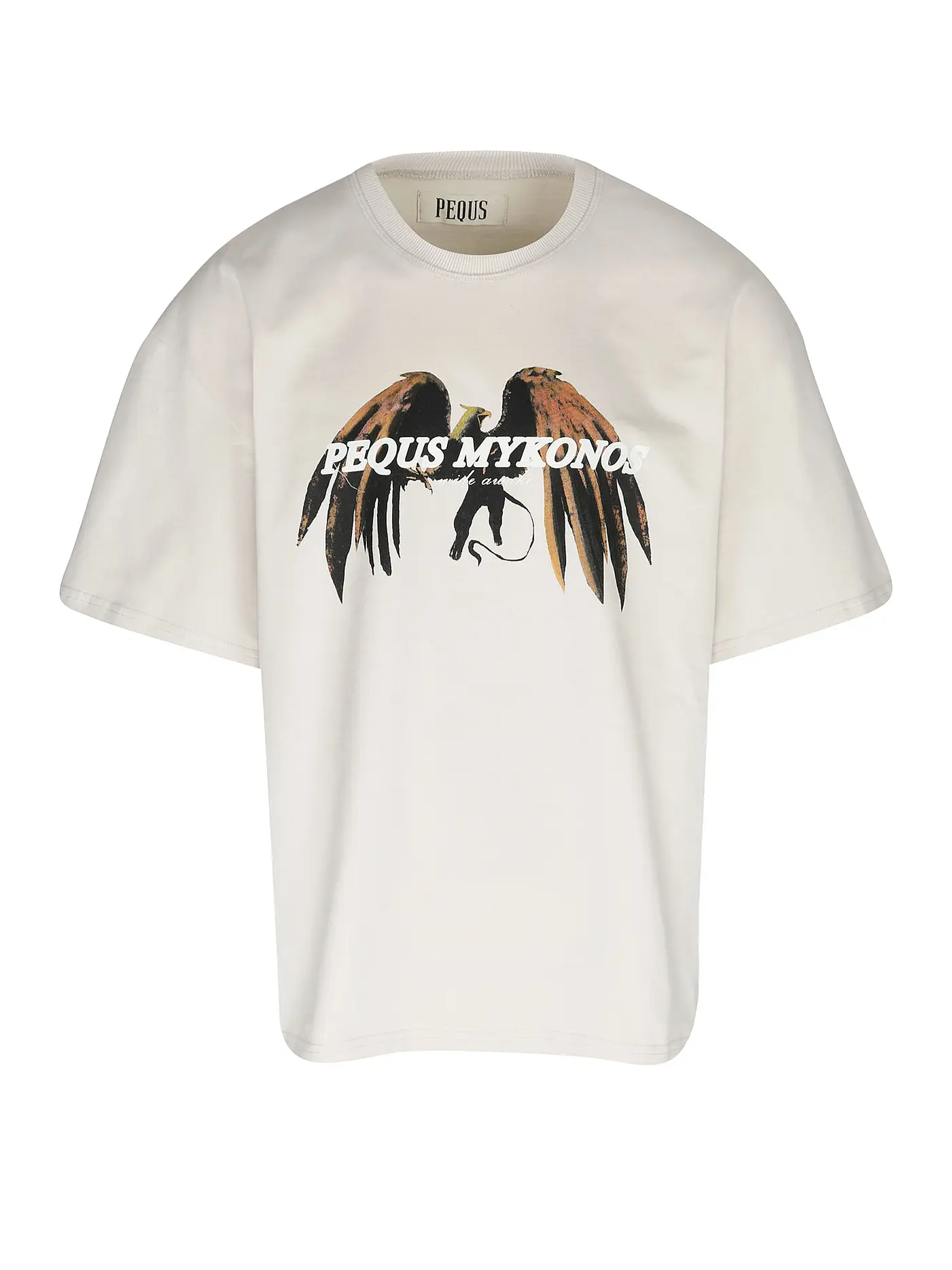 PEQUS | T-Shirt WIDE AWAKE | creme