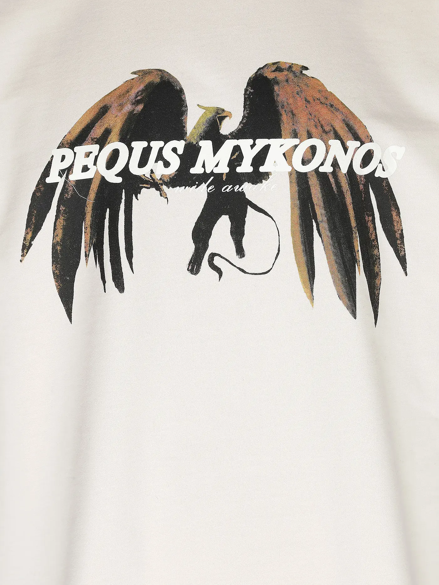 PEQUS | T-Shirt WIDE AWAKE | creme