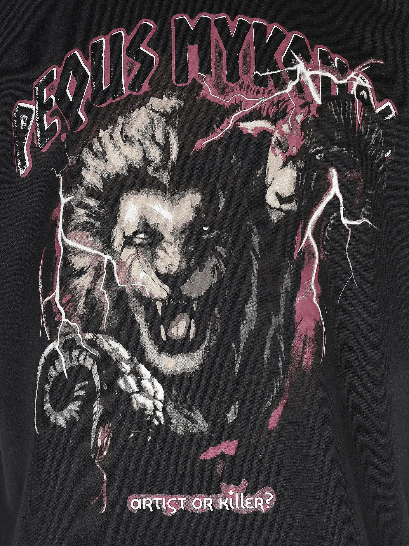 PEQUS | T-Shirt | schwarz