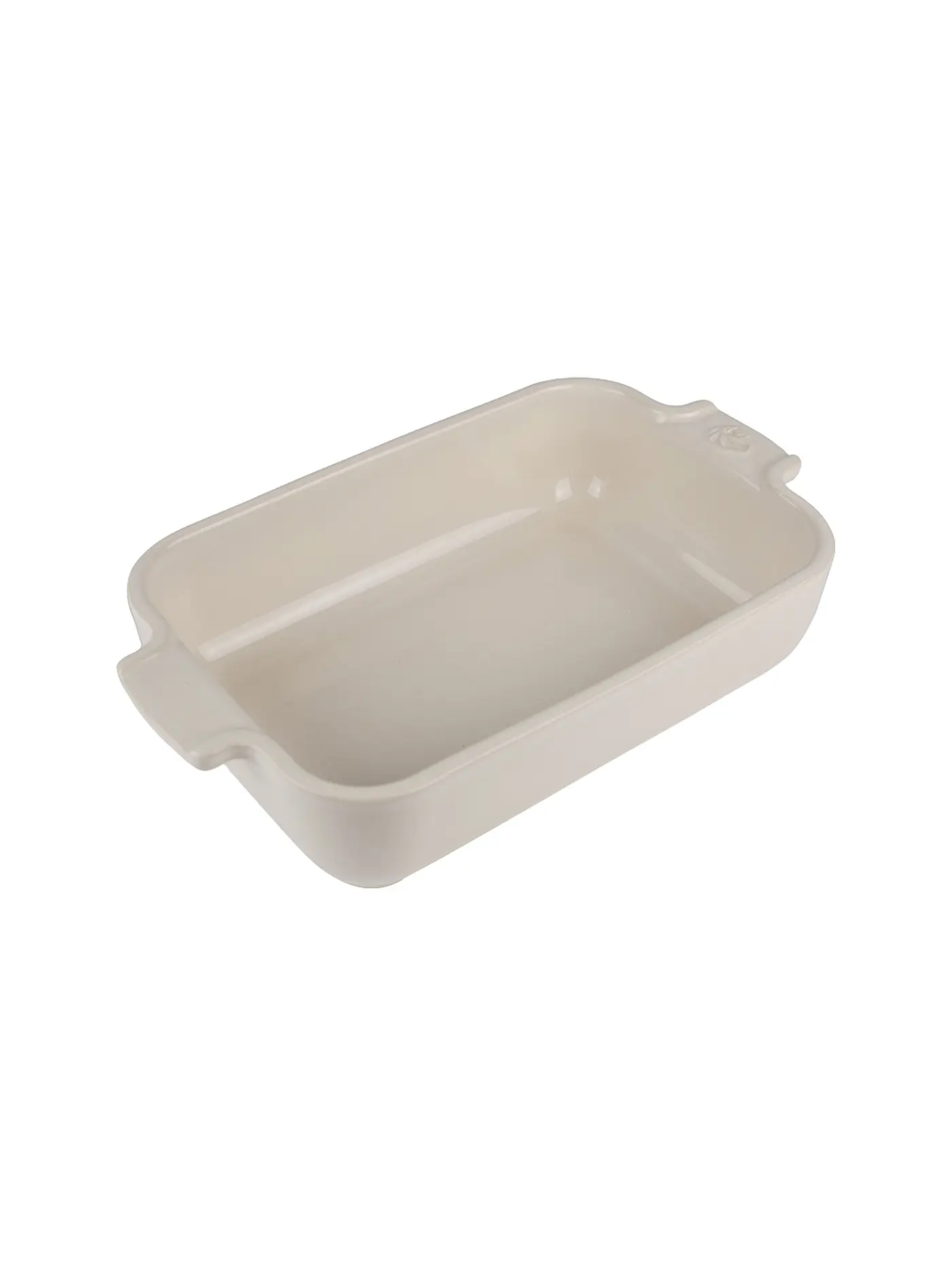 PEUGEOT | Auflaufform aus Keramik Appolia rechteckig Ecru 18x12cm | weiss
